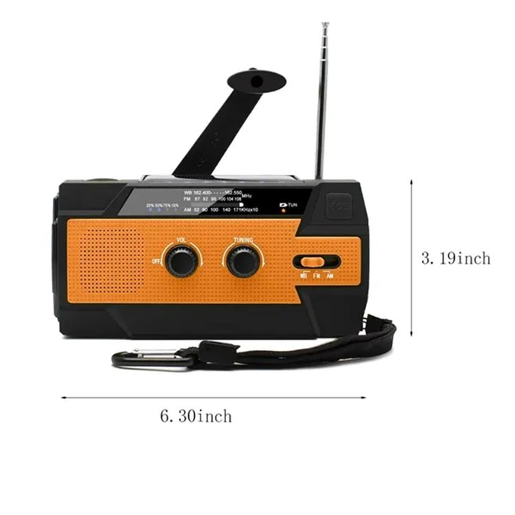 Outdoor Emergency Lighting Power Bank Multi-function Radio 3