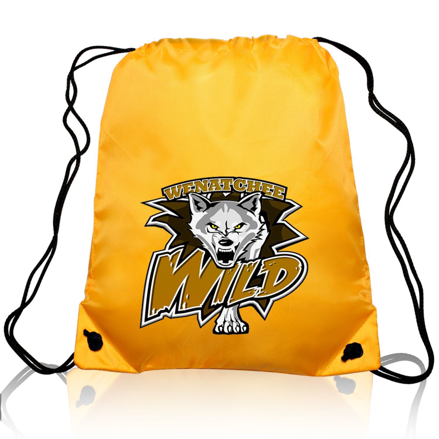 Traditional Bags Drawstring polyester backpack 7