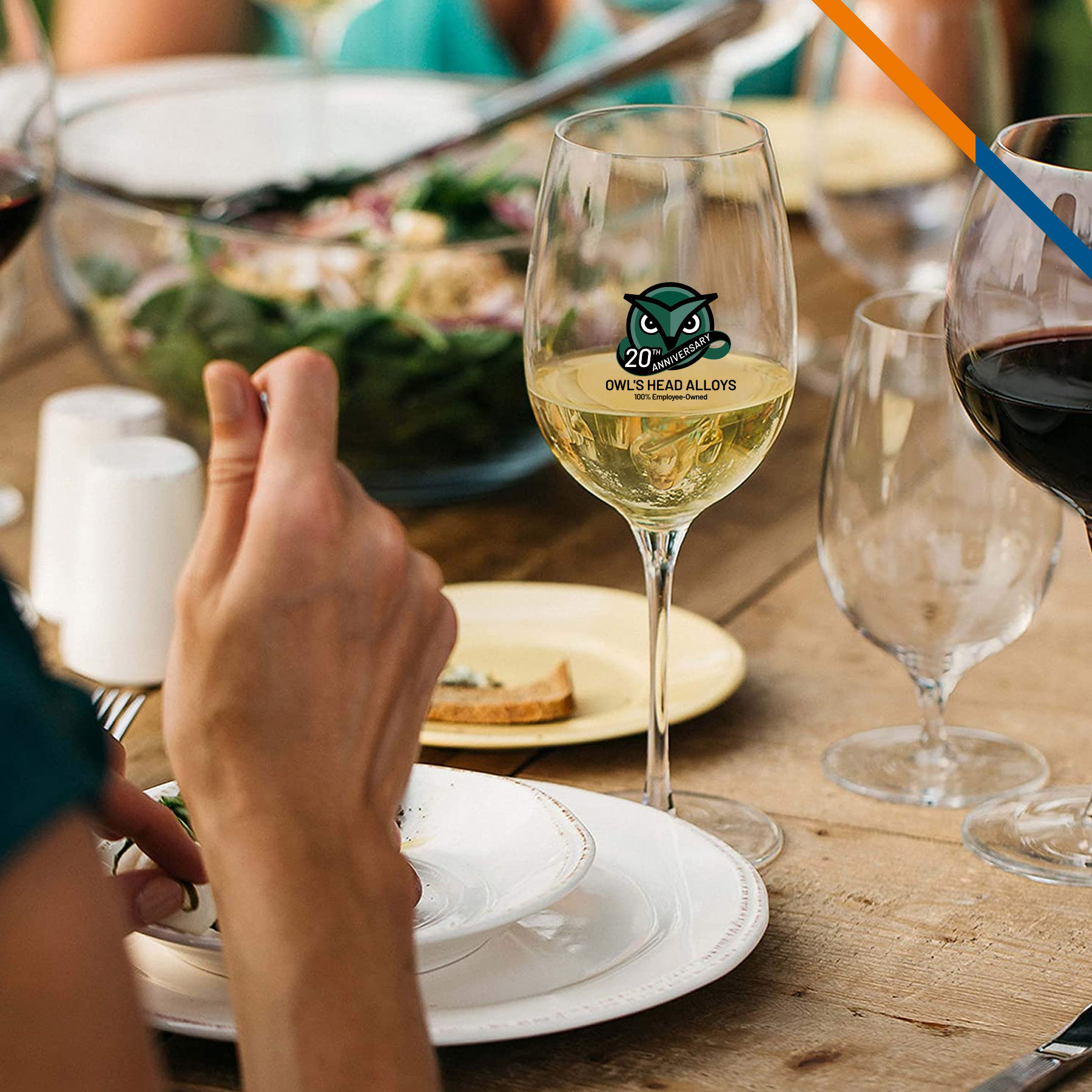 Libbey Fleming Tall Wine Glasses - 16 OZ. 6