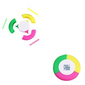 Round Shaped 5 In 1 Highlighter 5