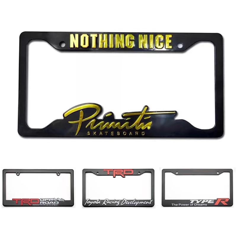 ABS 3D License Plate Frame 2