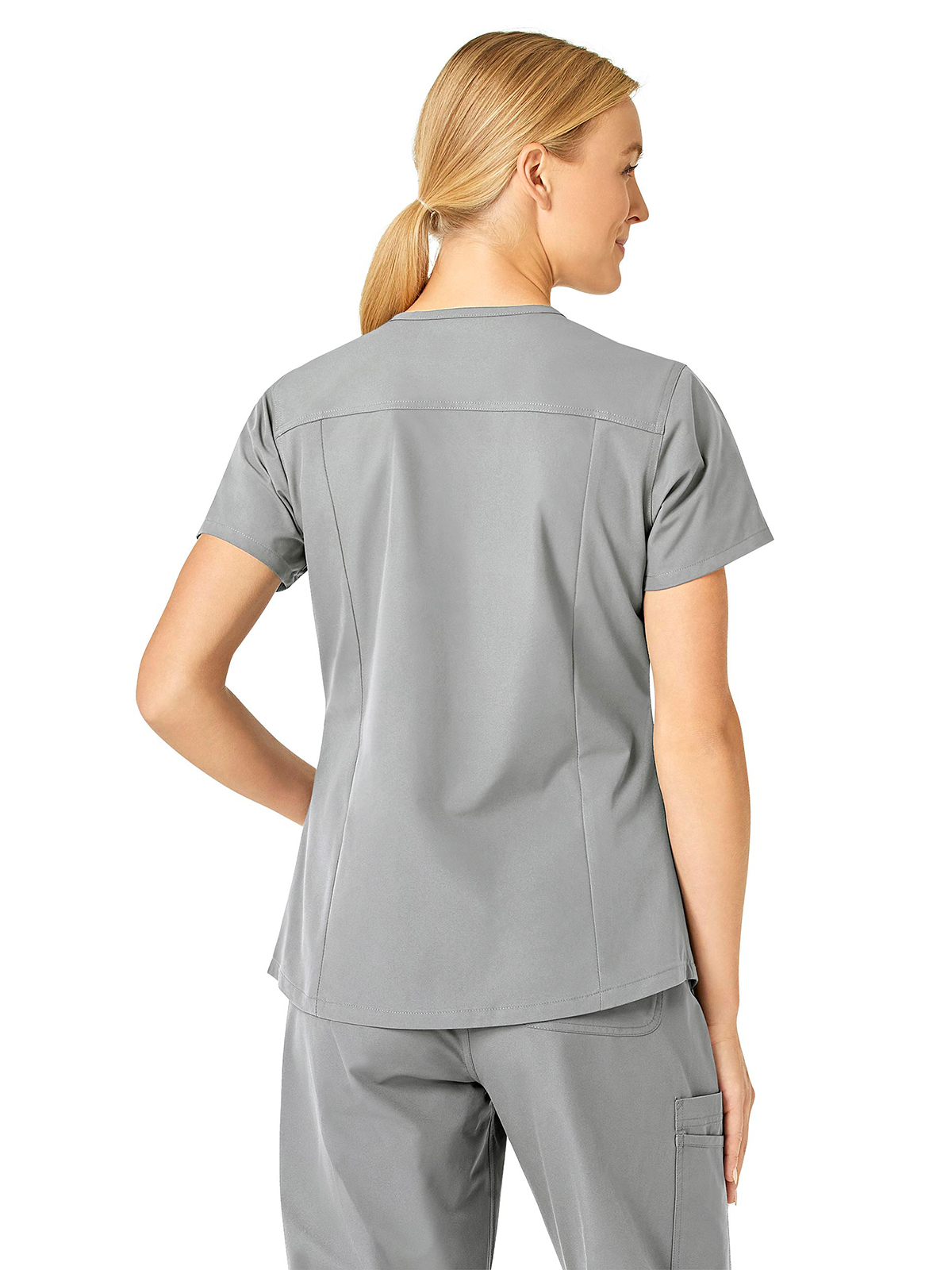 Carhartt Scrubs - Force Essentials - Women's Five-Pocket Modern Fit V-Neck Top 3
