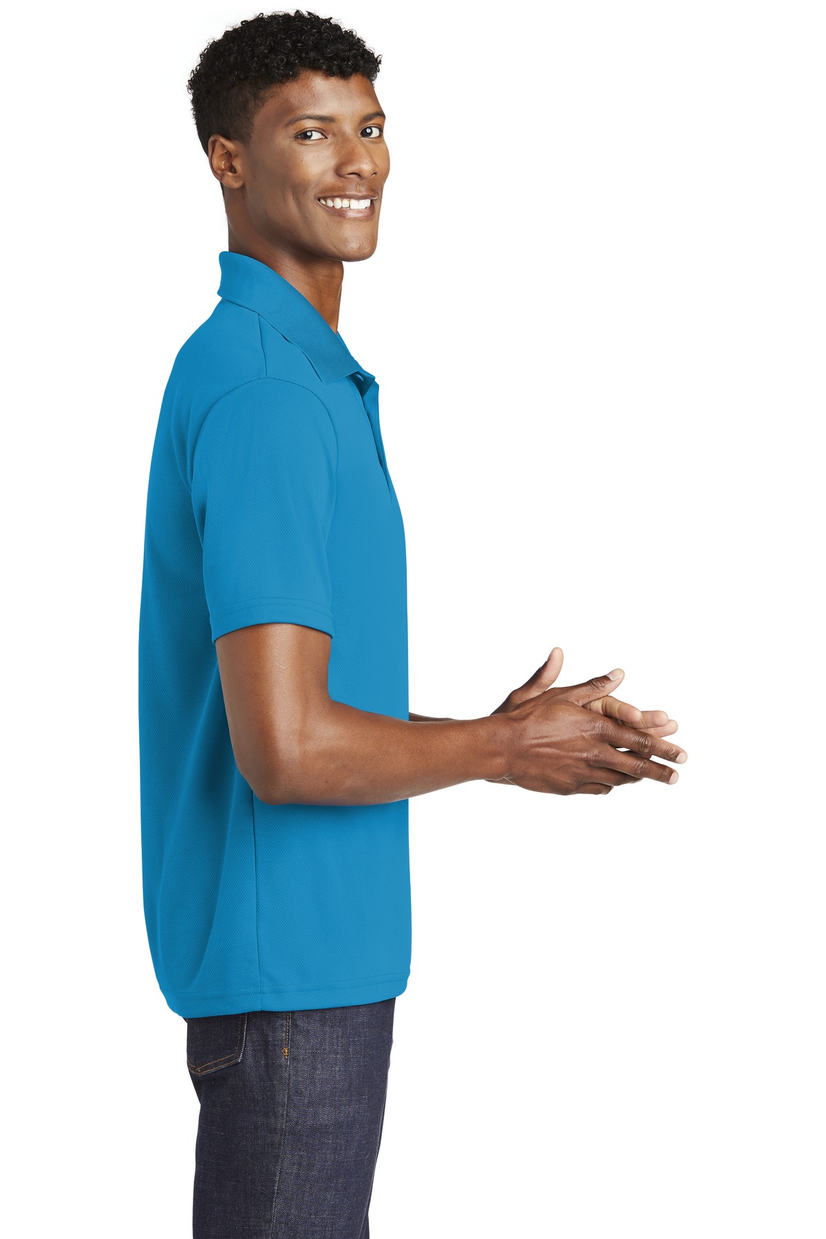 Sport-Tek® PosiCharge RacerMesh Polo 111