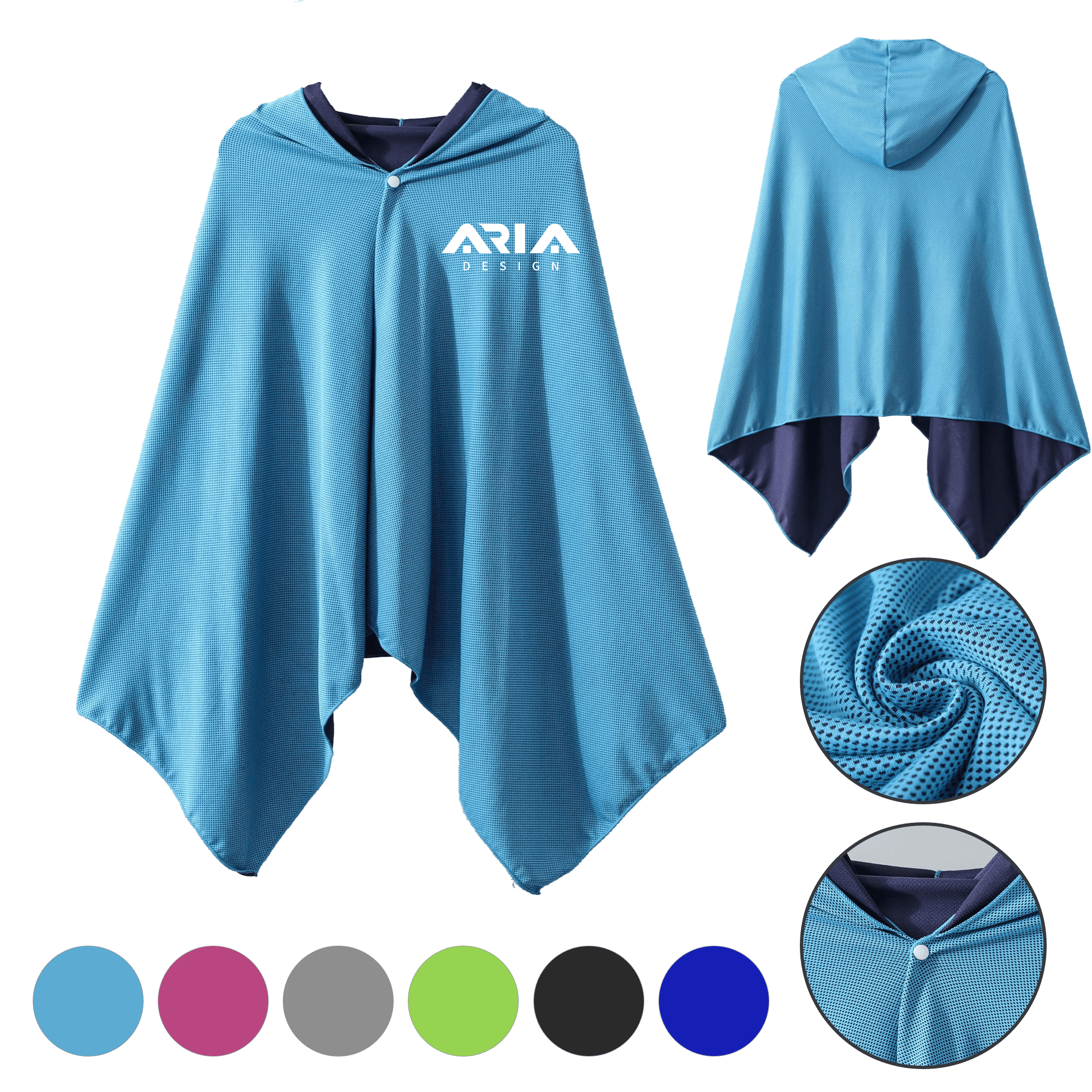 Custom Logo Lightweight Cooling Sports Towel 5