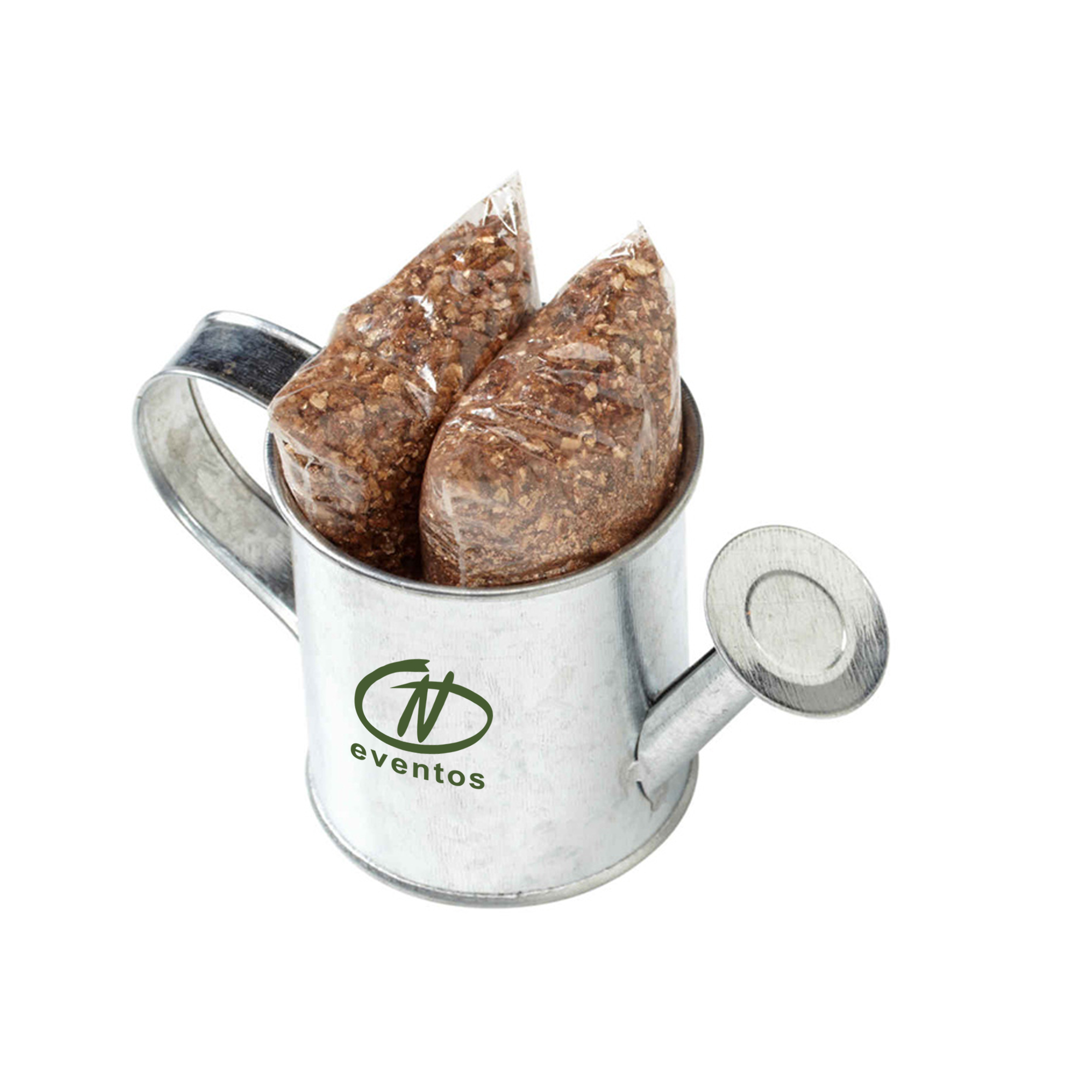 Seed Sensations Watering Can Planter w/Holiday Wrapper 2