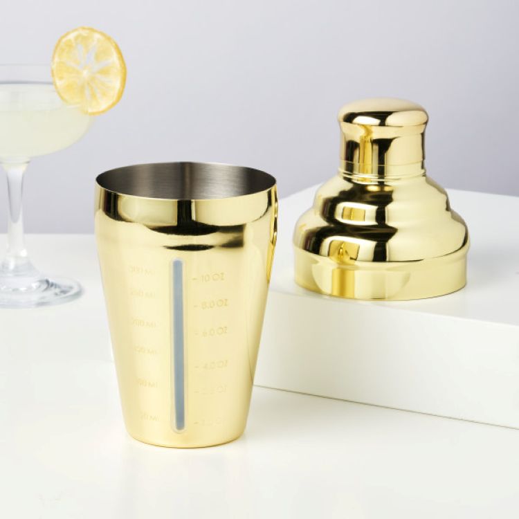 Viski® Gold Measured Shaker 5