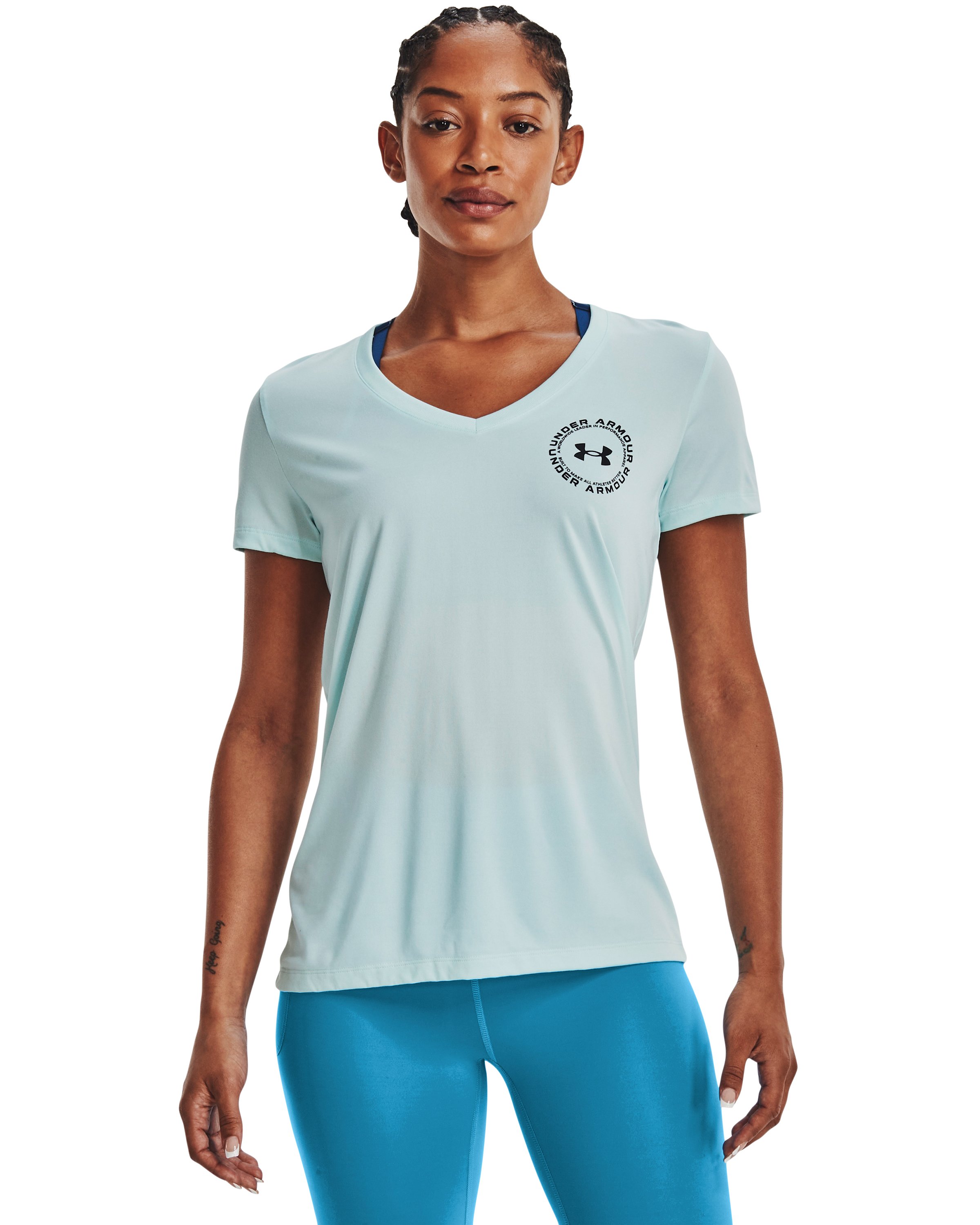 UA Tech Crest Women's Short Sleeve 3