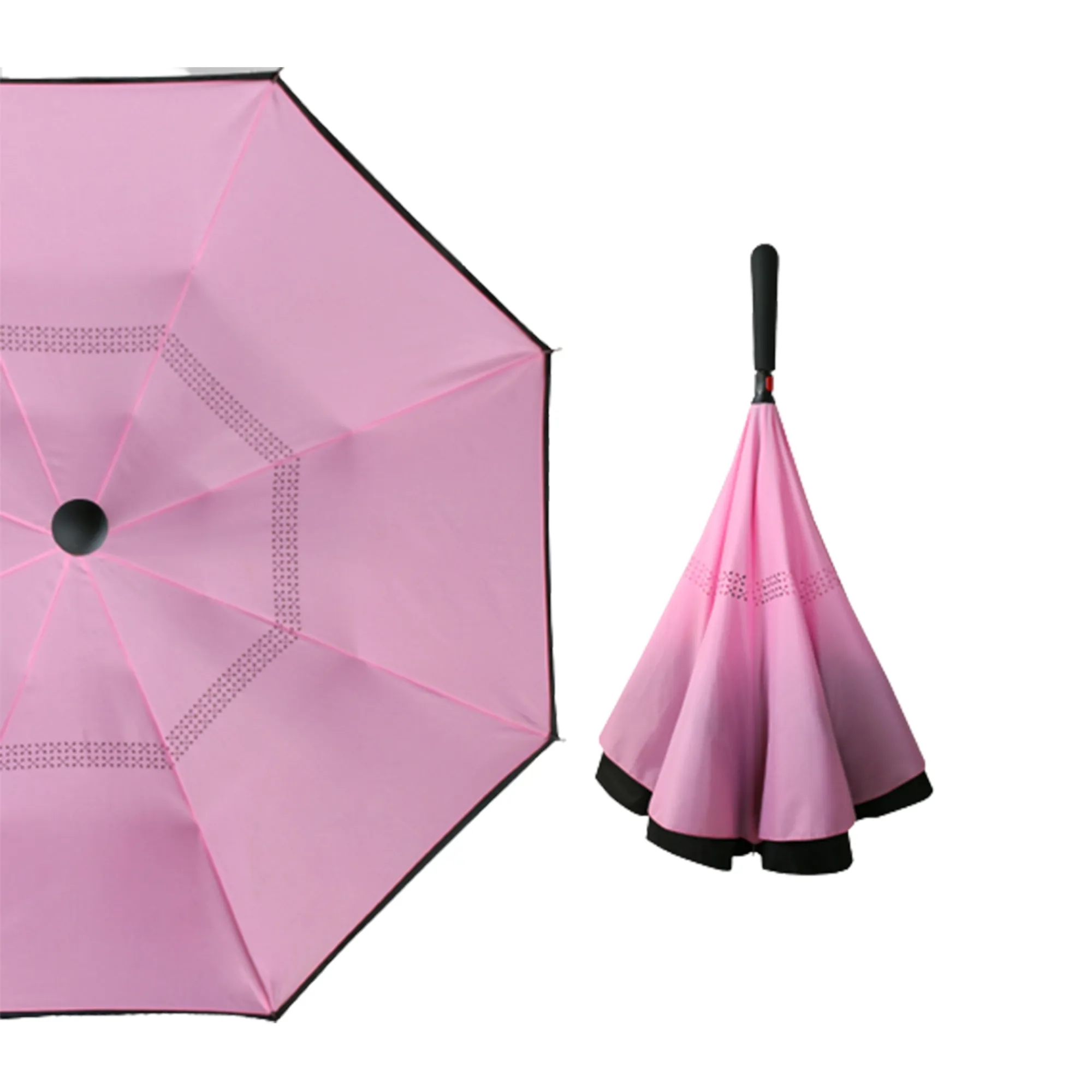 48" Two-Tone Inversion Umbrella 11