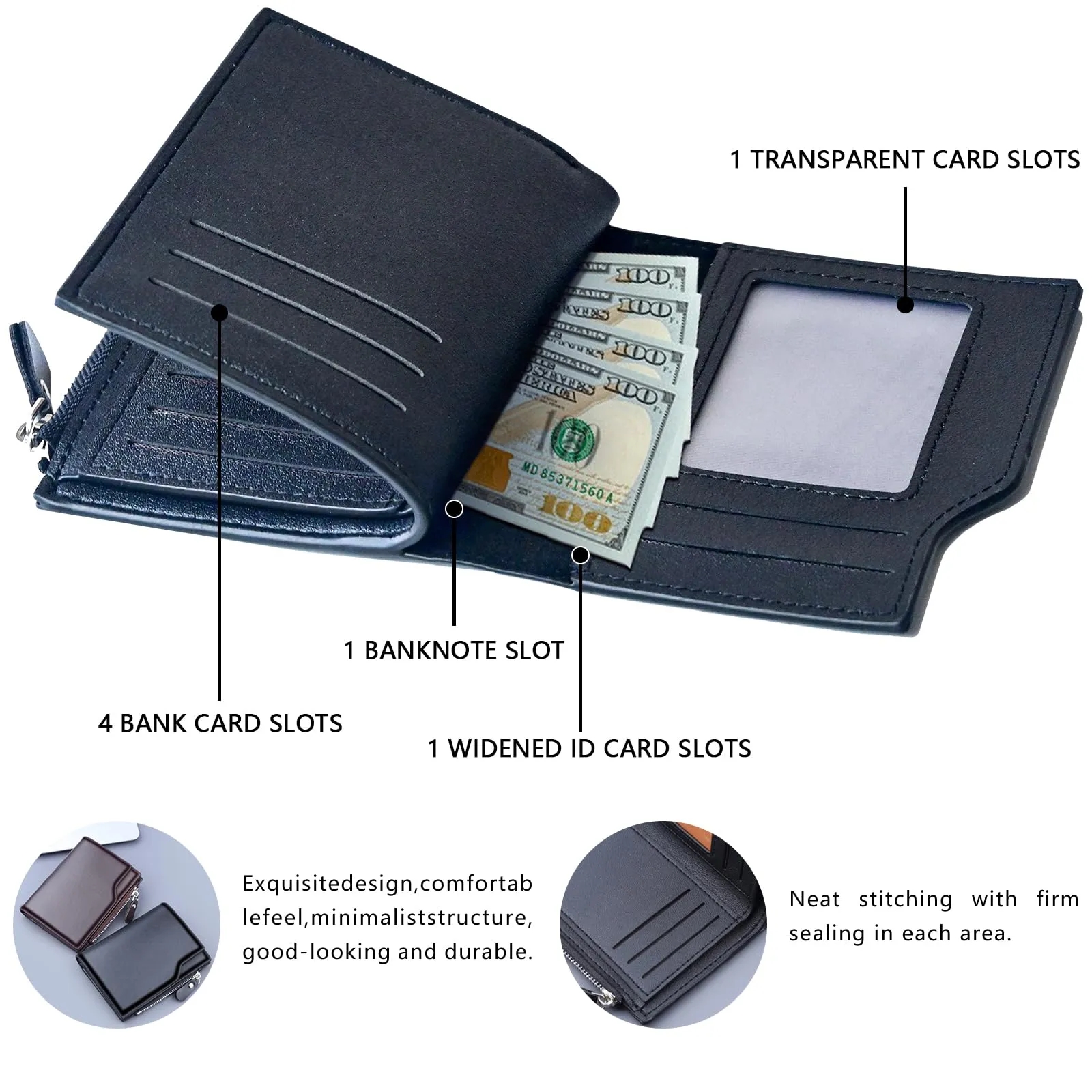RFID Blocking Leather Wallet 10