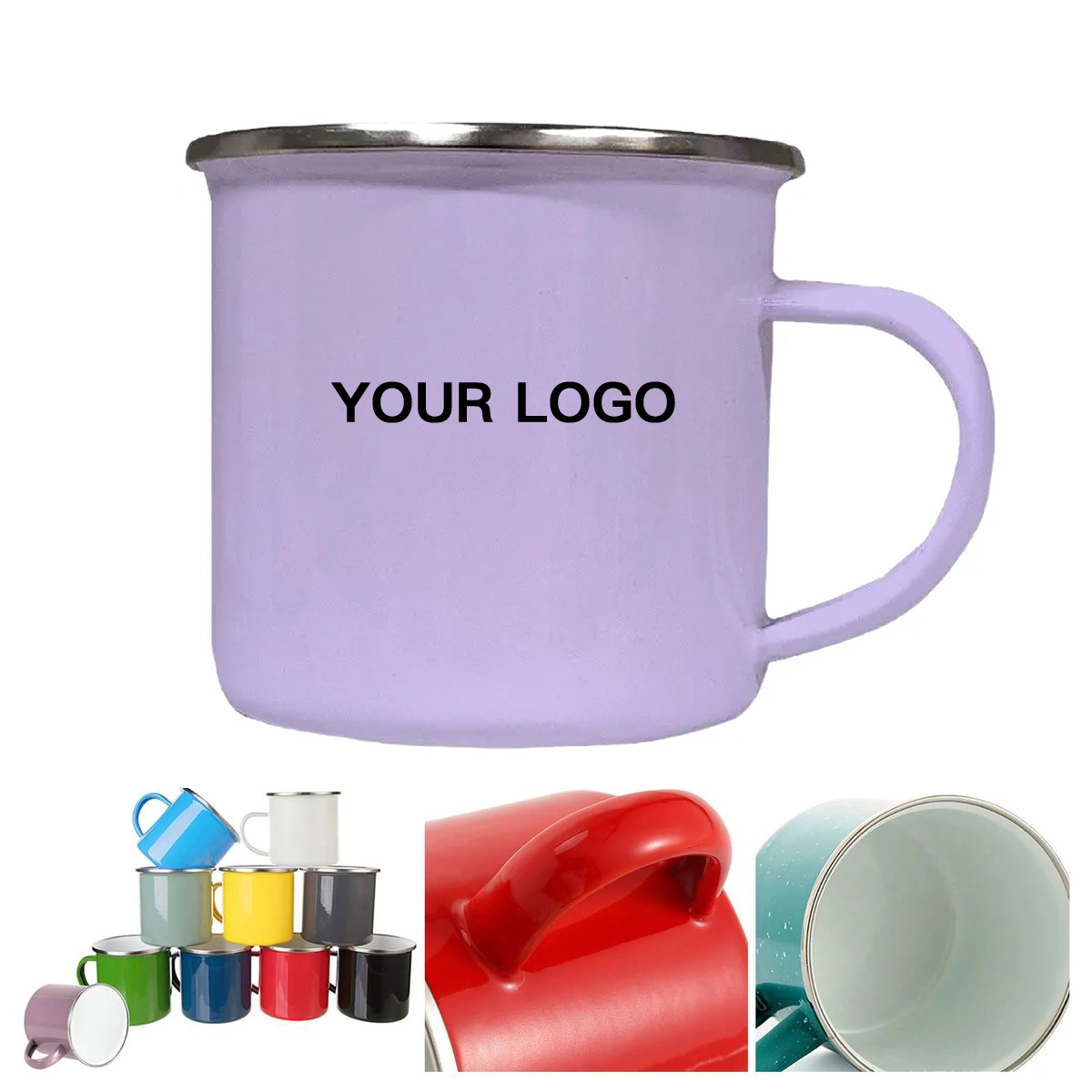 Compact Stainless Rim Mug for Outdoor Use 1