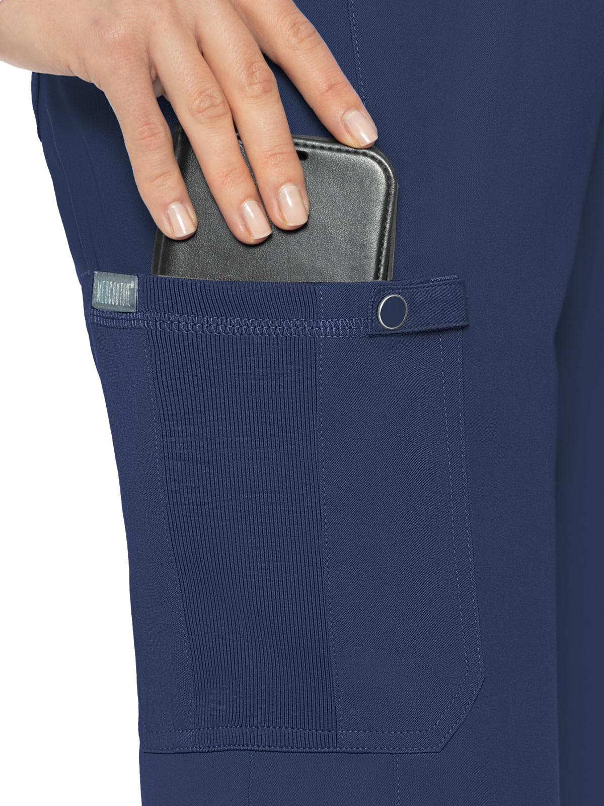 Med Couture - MC Touch - Women's 6-Pocket Jersey-Knit Waistband Pant 12
