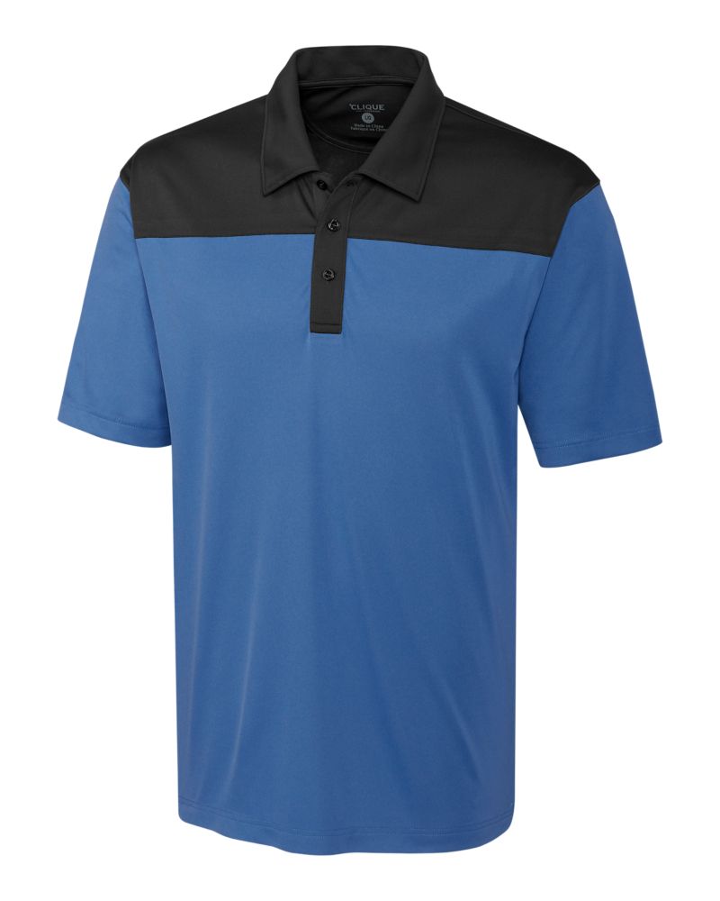Parma Colorblock Tech Jersey Mens Polo