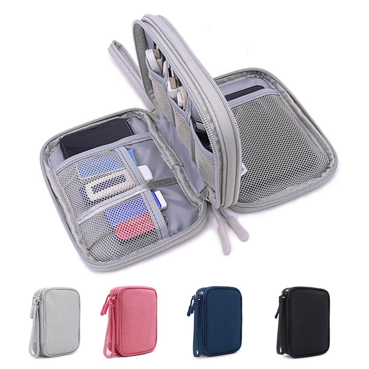 Portable Electronics Travel Organizer 1