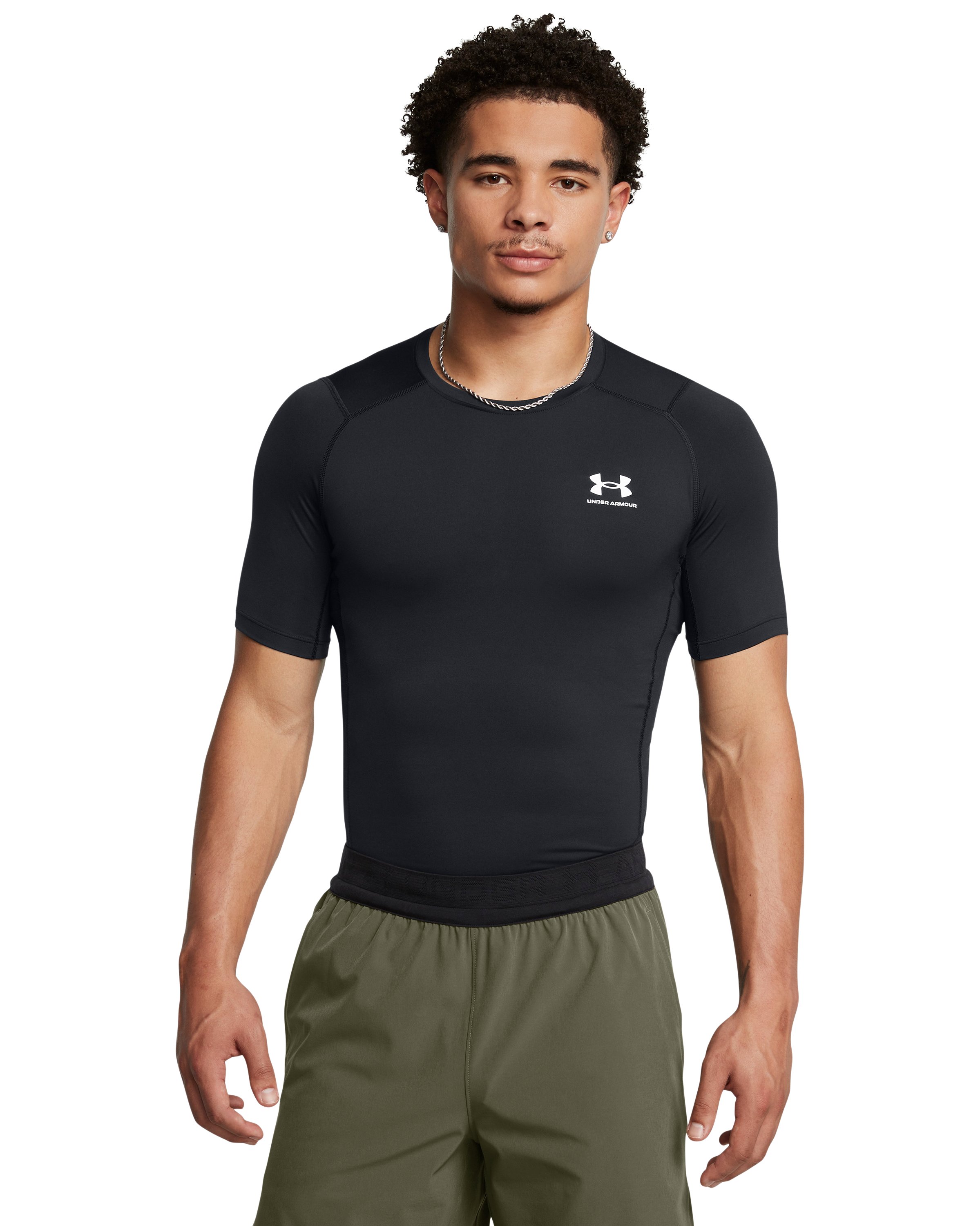 HeatGear Men's Compression Short Sleeve 34