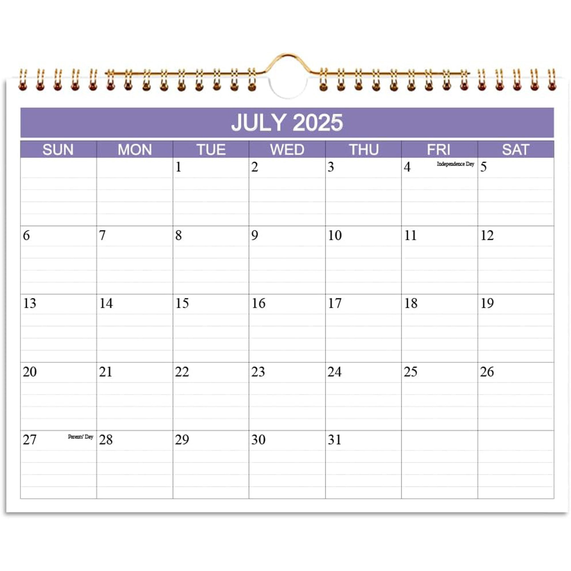 Vertical Wall Hanging Calenda 2