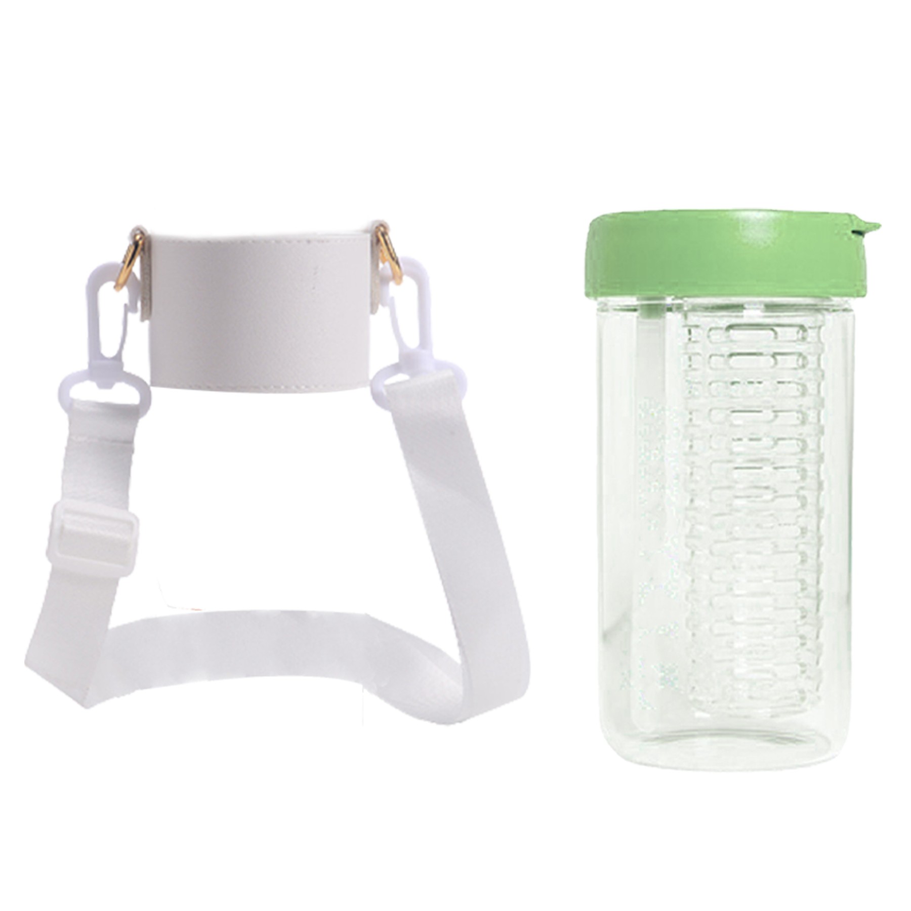 17Oz Fruit Separation Straw Bottle W/Sleeve 4