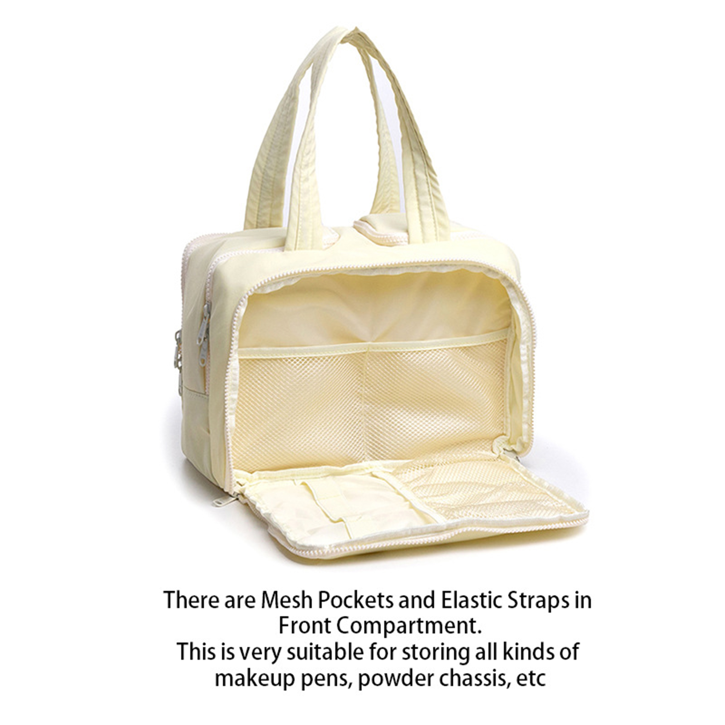 Wide-Opening Large Toiletry Bag for Easy Access 1