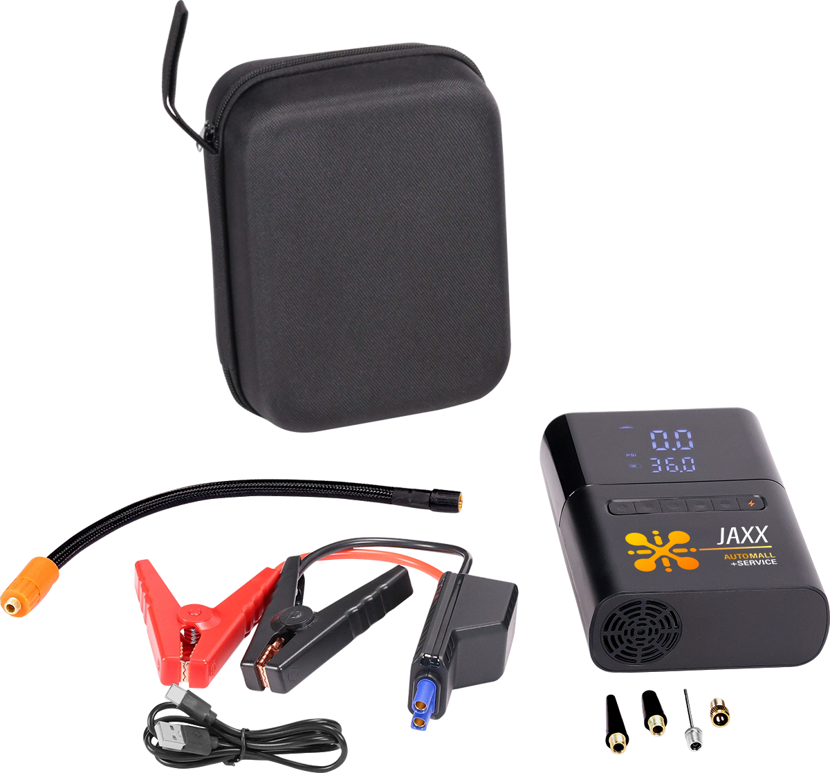 100W Jump Starter/Tire Inflator 5