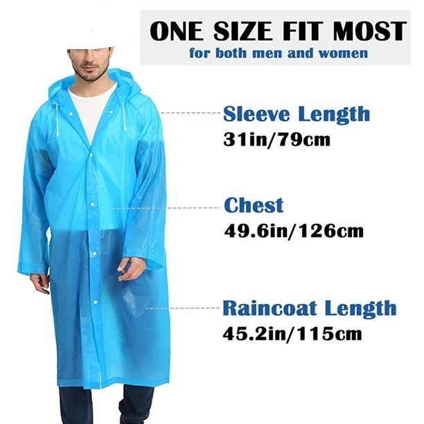 Eva Lightweight Unisex Raincoat 3