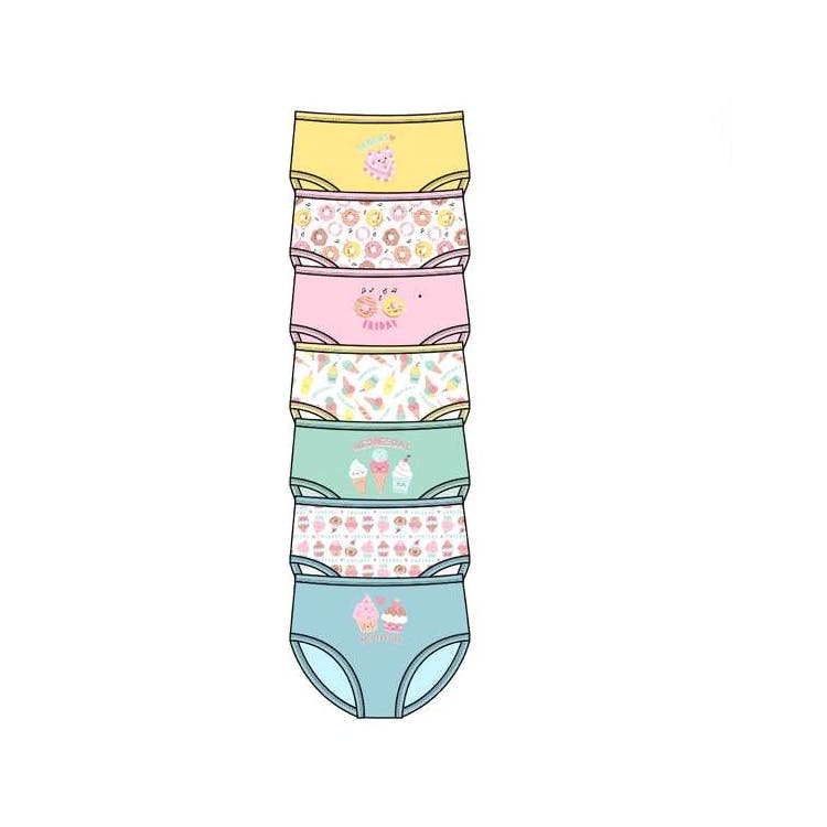 Girls Briefs - Size 2-4T 2