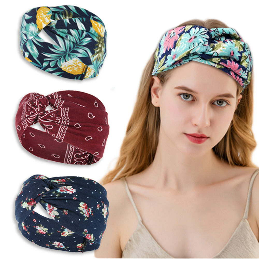 Full Color Knotted Fashion Headband 5