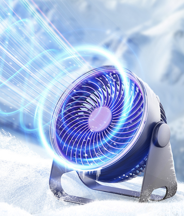 Rechargeable Wireless Table USB Fan 7