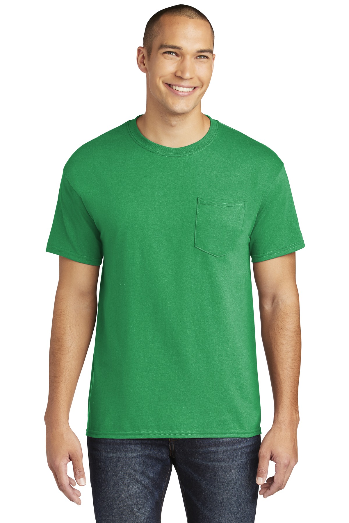 Gildan Heavy Cotton 100% Cotton Pocket T-Shirt. 5300 93