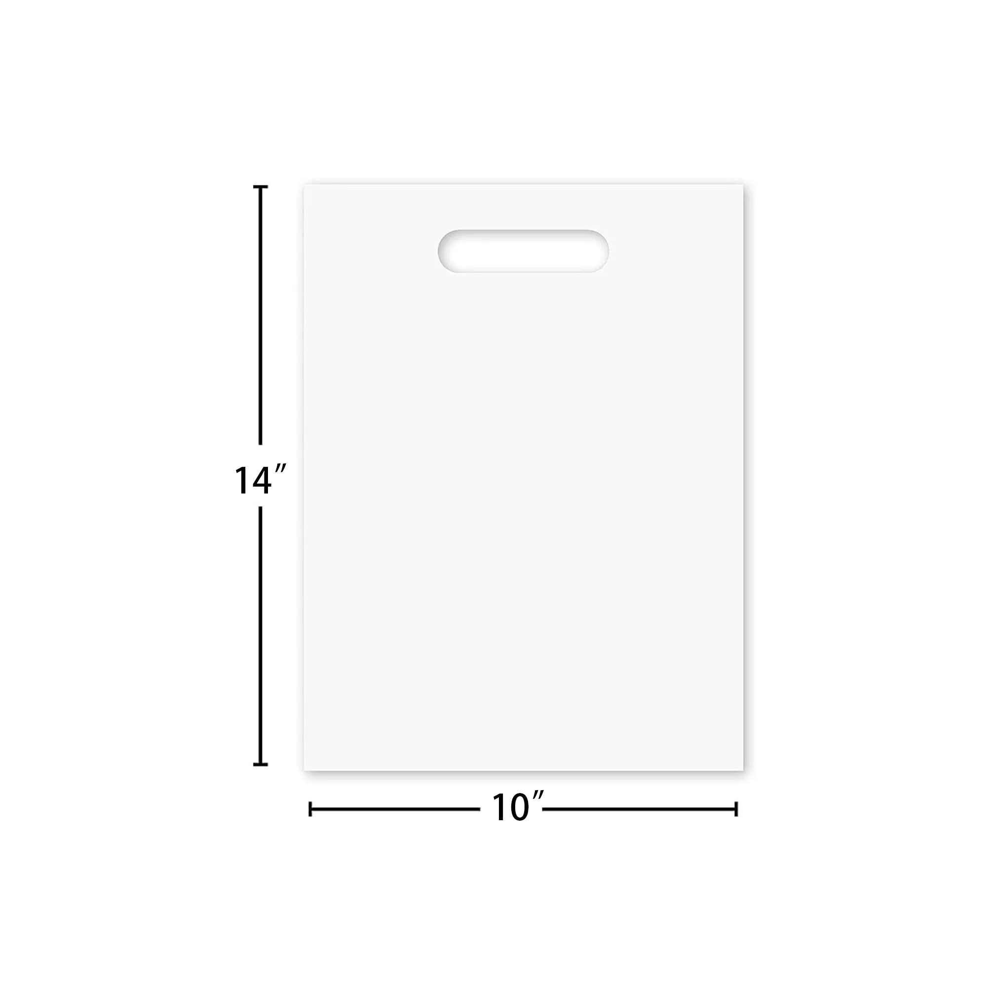 Echo Die Cut Handle Bag (14"x10") 1