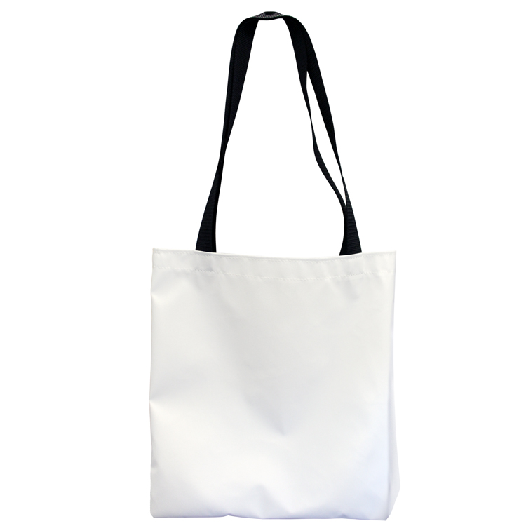 Heavy Duty Flat Tote- Full Color on Both Sides, custom tote bag with logo imprint 5