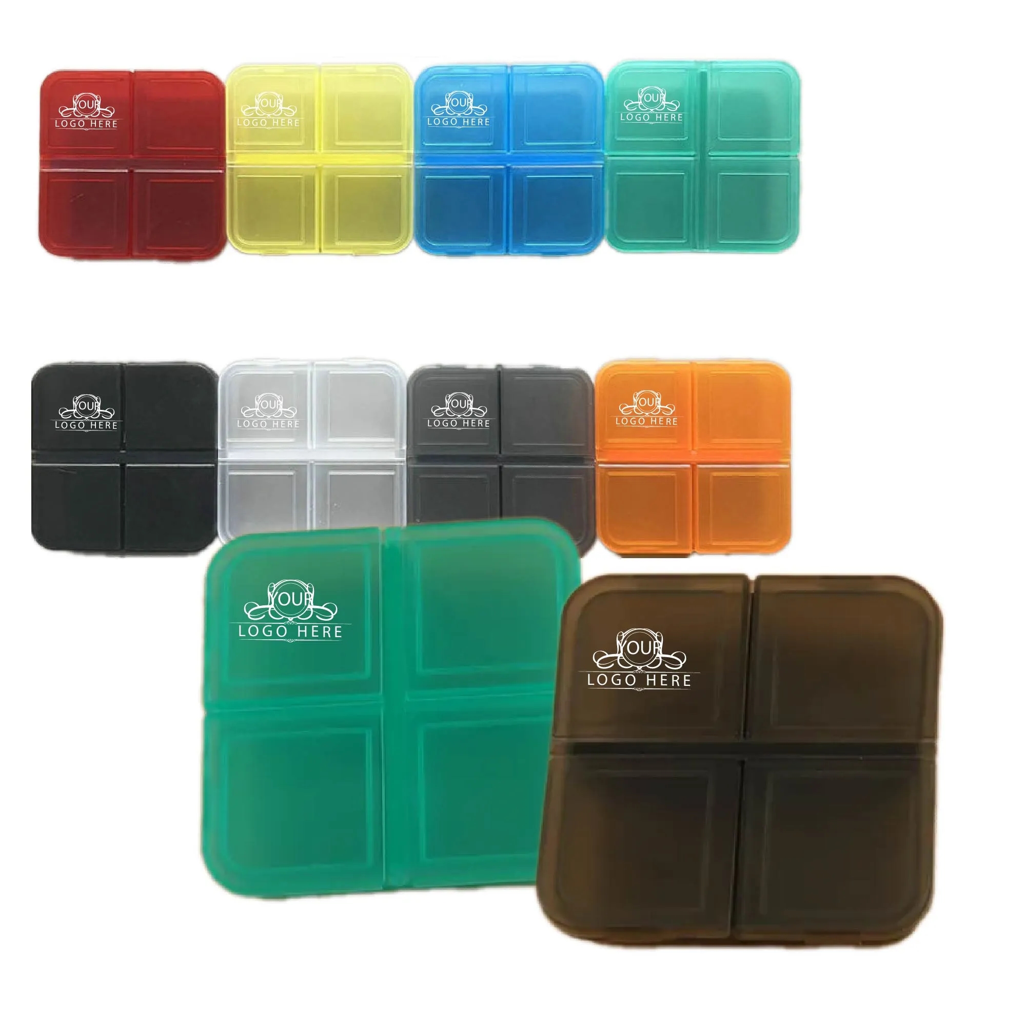 4 Compartment Pill Box 2