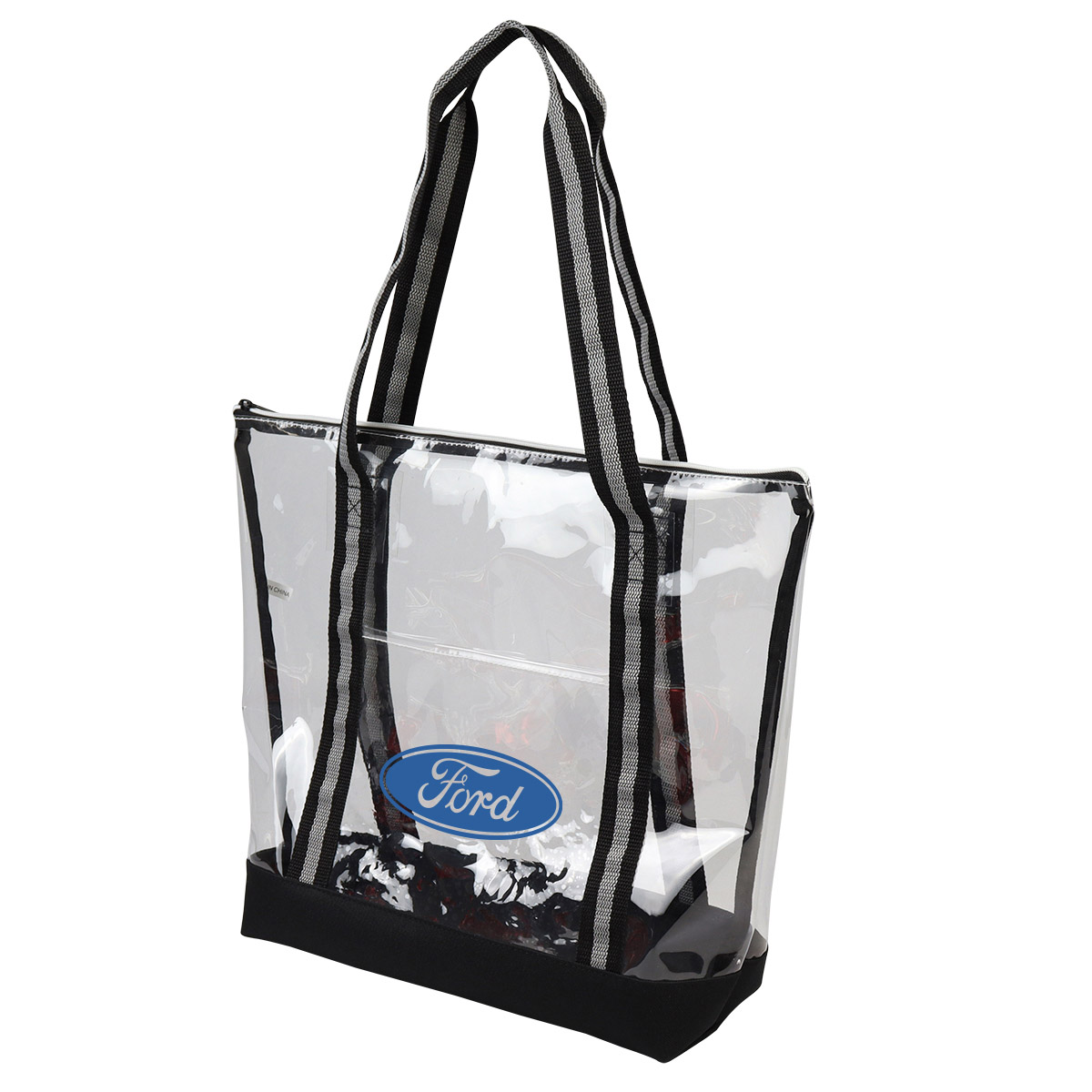 ClearView DailyMate Zippered Clear Tote 2