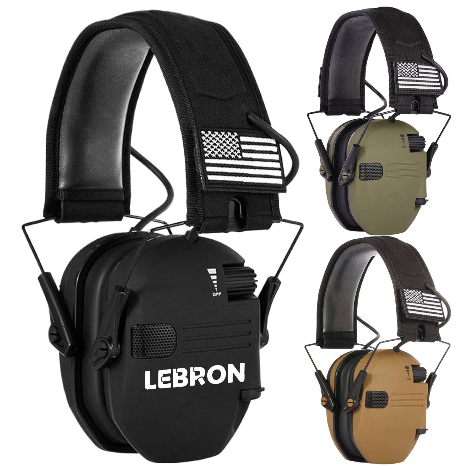 Tactical Noise Canceling Folding Protection Headset 3