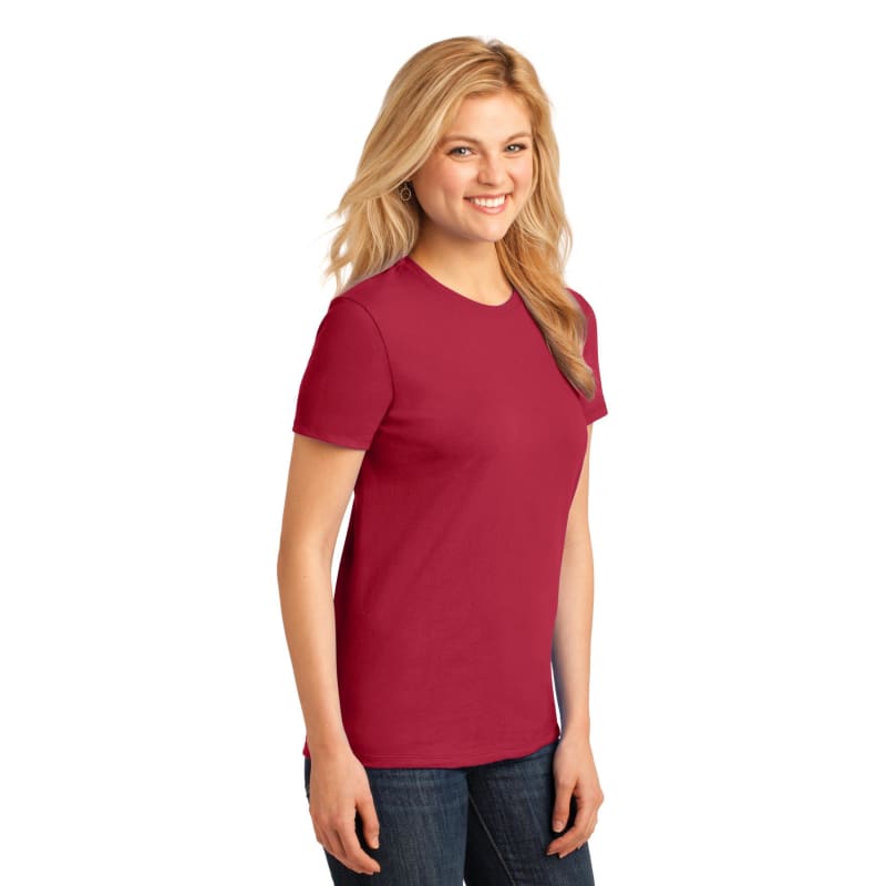 Port & Company Women's Core Cotton Tee. 143