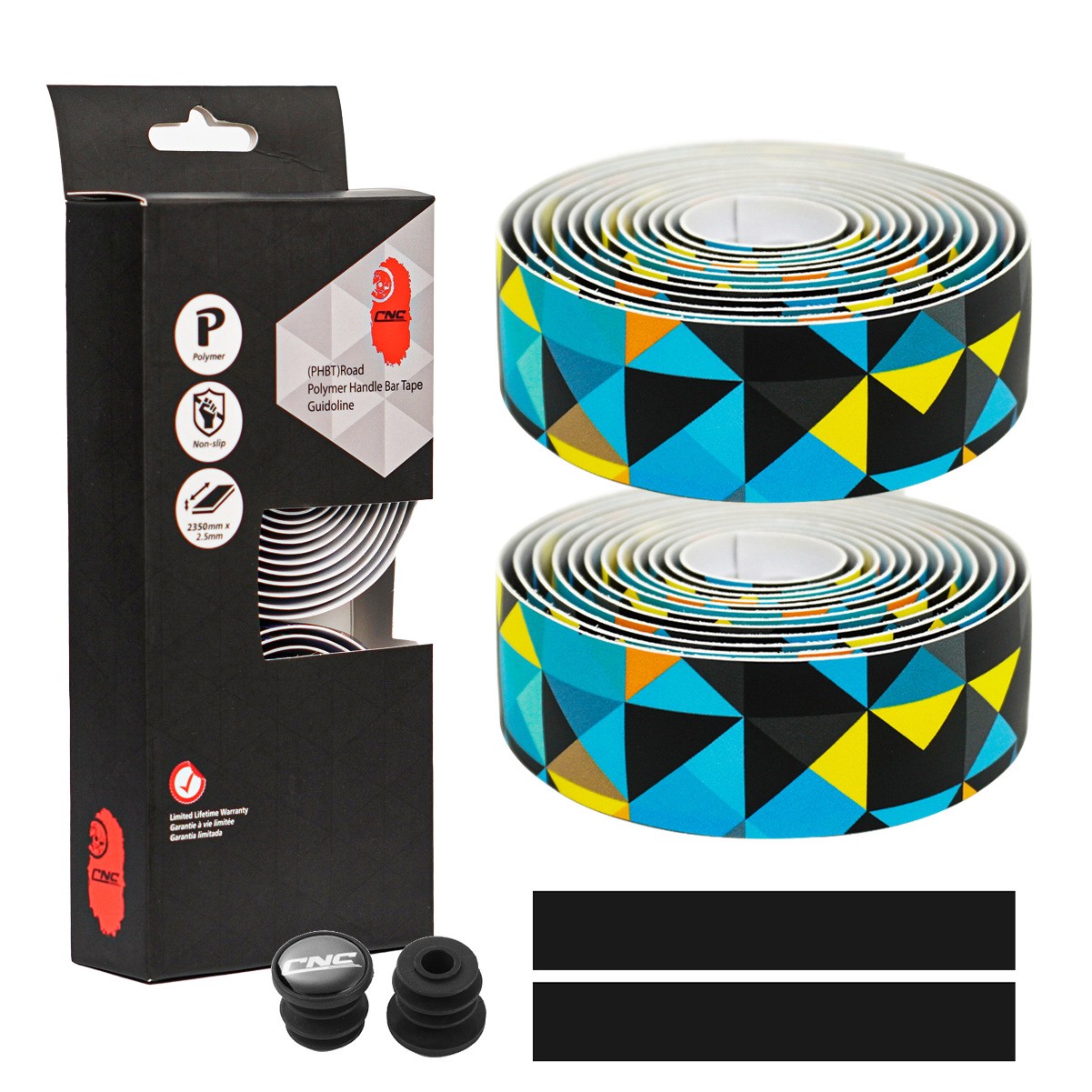 Bike Handlebar Tapes With End Plug 2