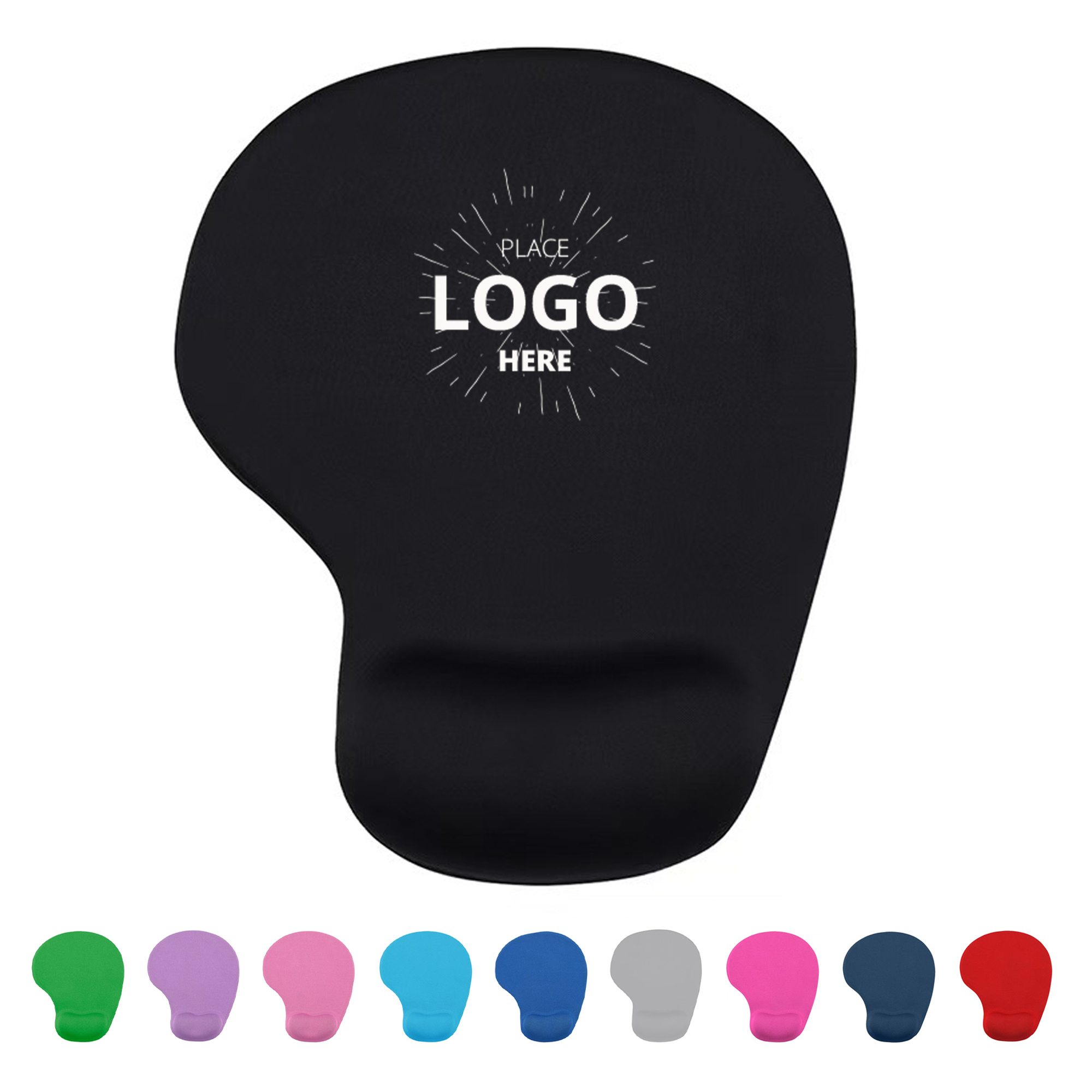 Silicone Mouse Pad with Wrist Rest 1