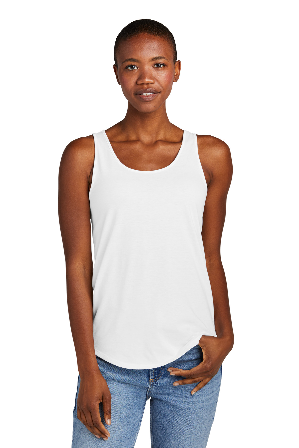 District Women's Perfect Tri Relaxed Tank DT151 49