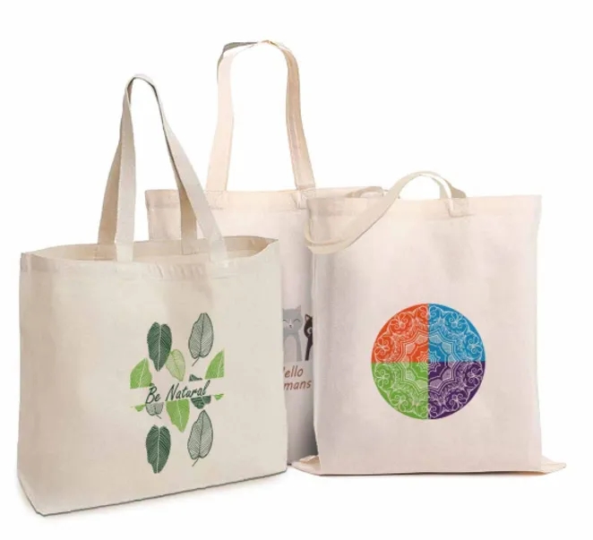 Canvas Tote Bags - Printed (Front only - without Gusset), custom tote bag with logo imprint 4