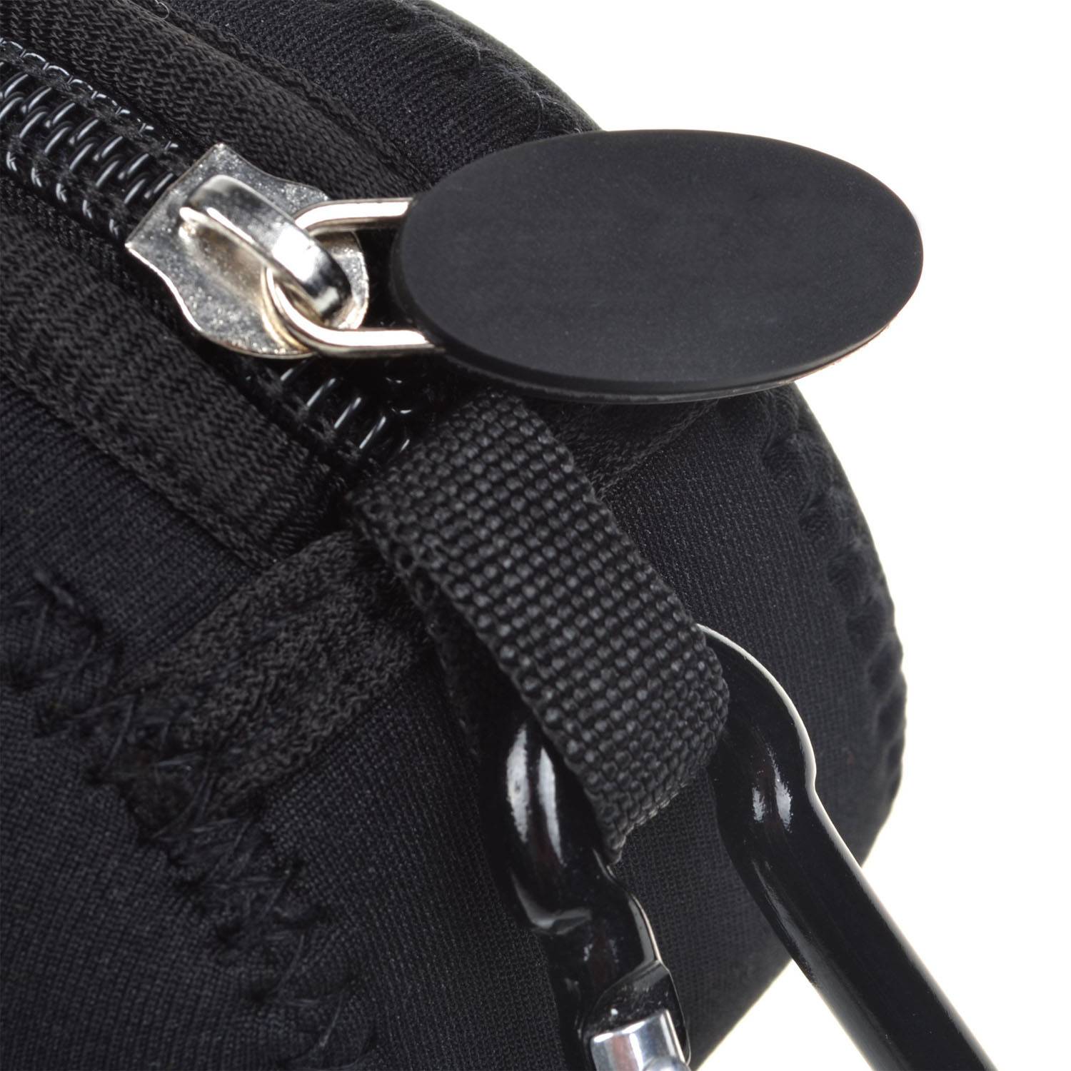 Compact Neoprene Travel Bag w/ Carabiner Clip 3