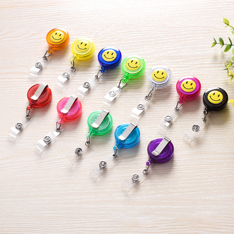Telescopic Badge Reel with Metal Clip 5