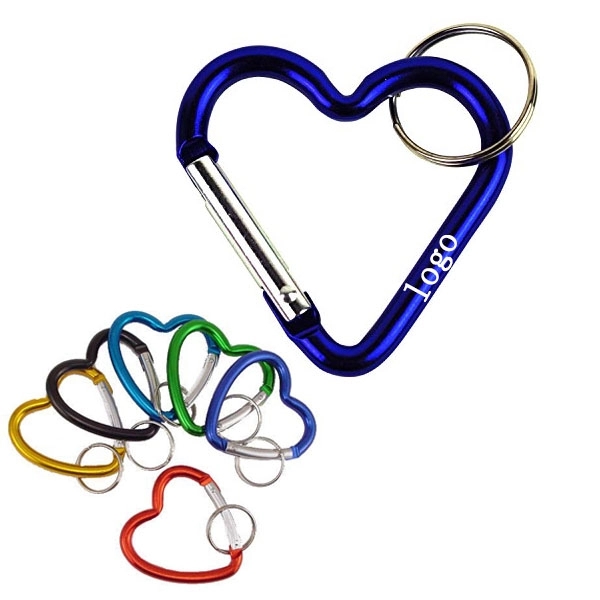 Heart Shape Carabiner Key Chain 6