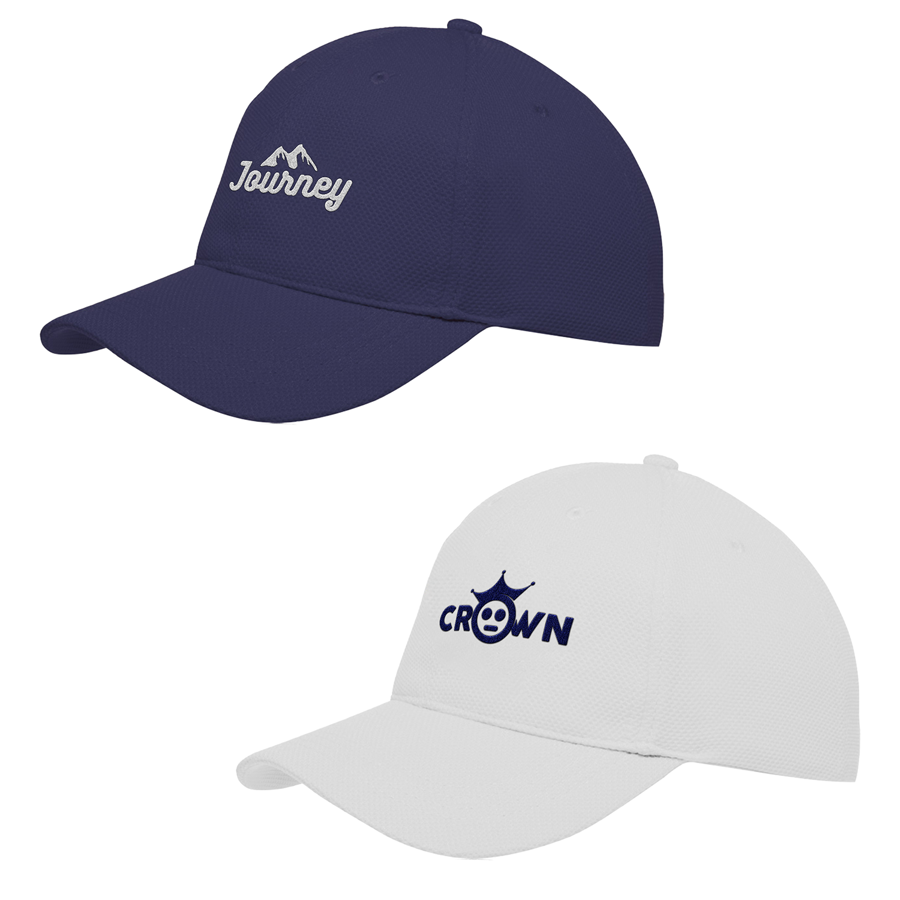 Textured Pique Baseball Cap with Adjustable Closure 2