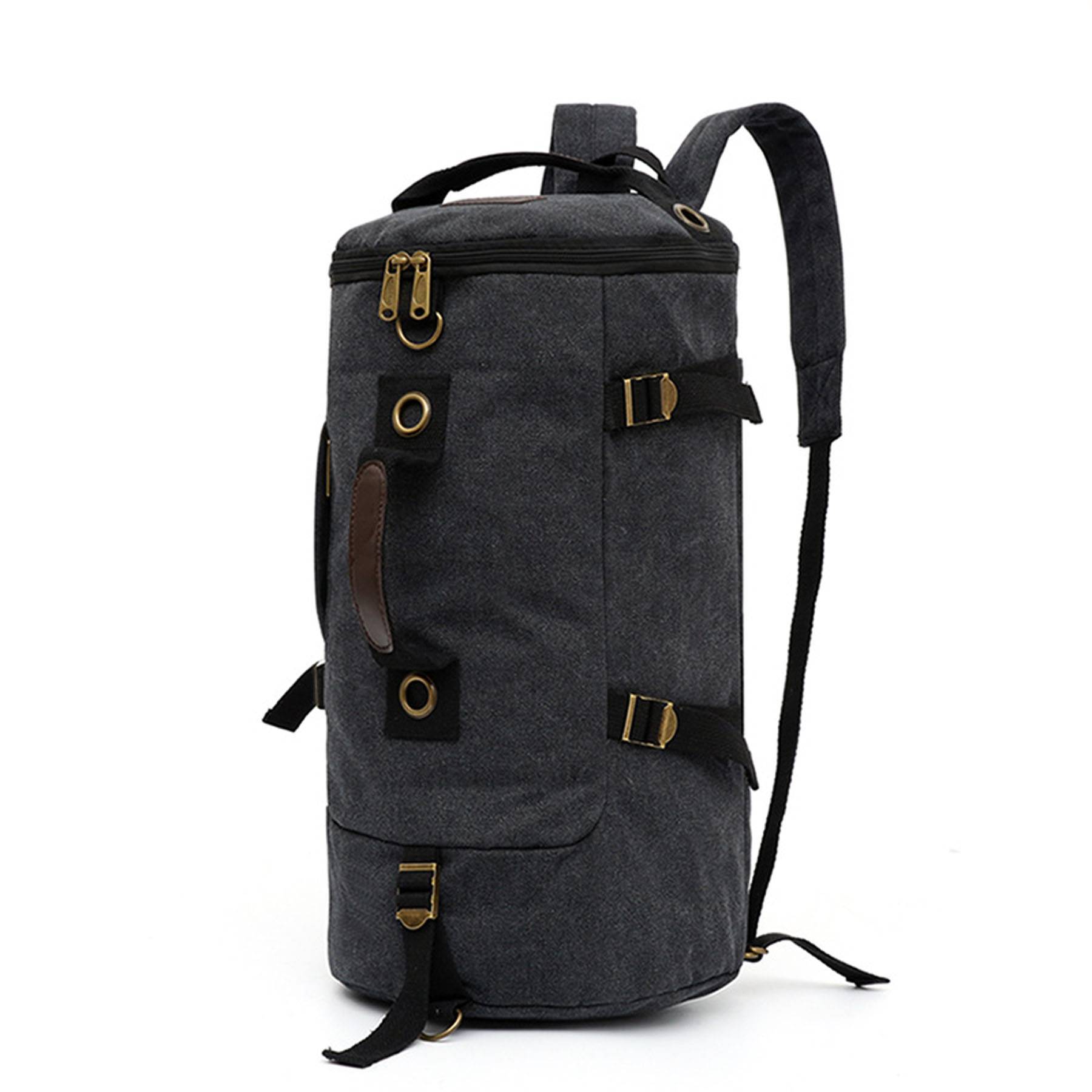 Retro canvas backpack 7