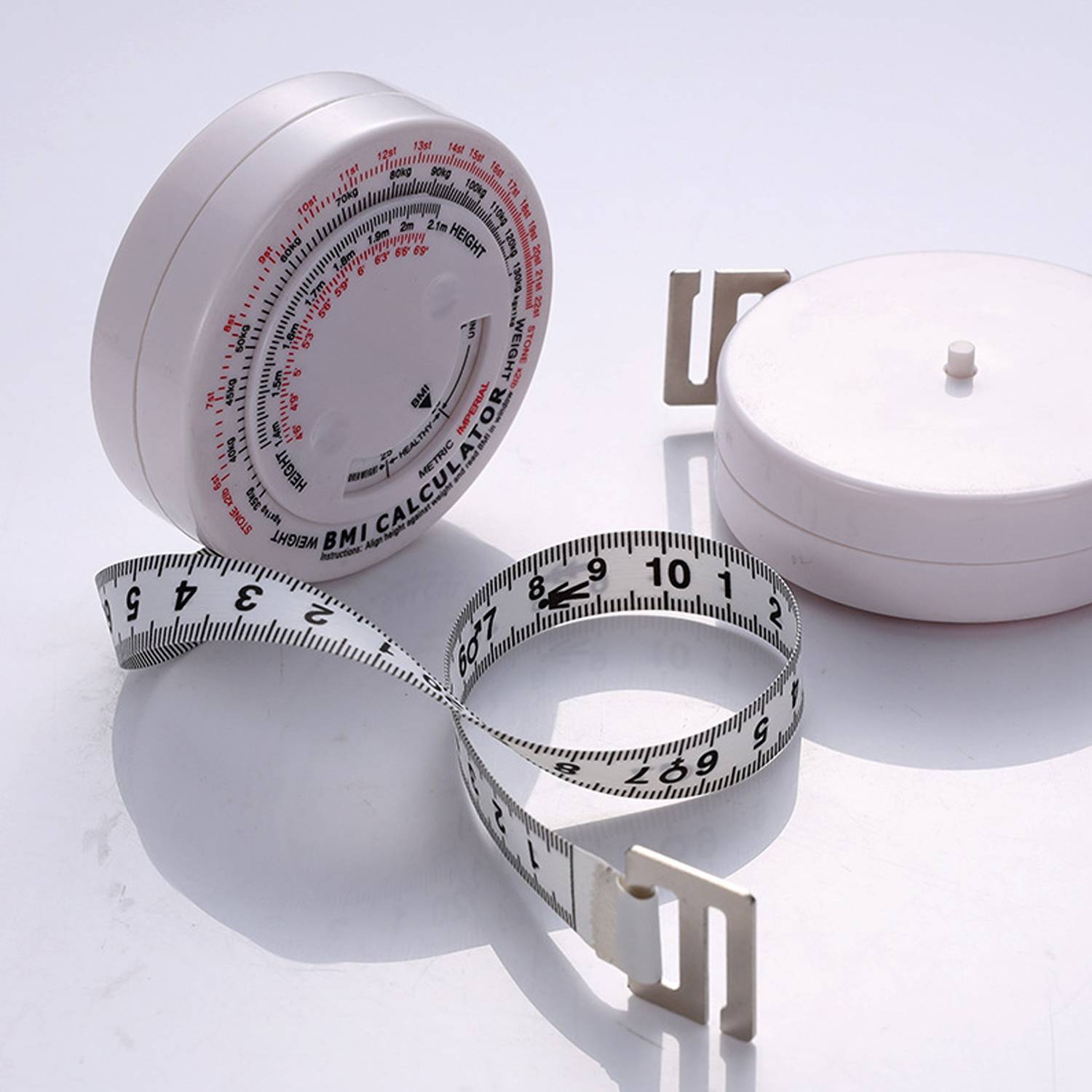 BMI Body Mass Lndex Measurement Stretch Plastic Tape 5