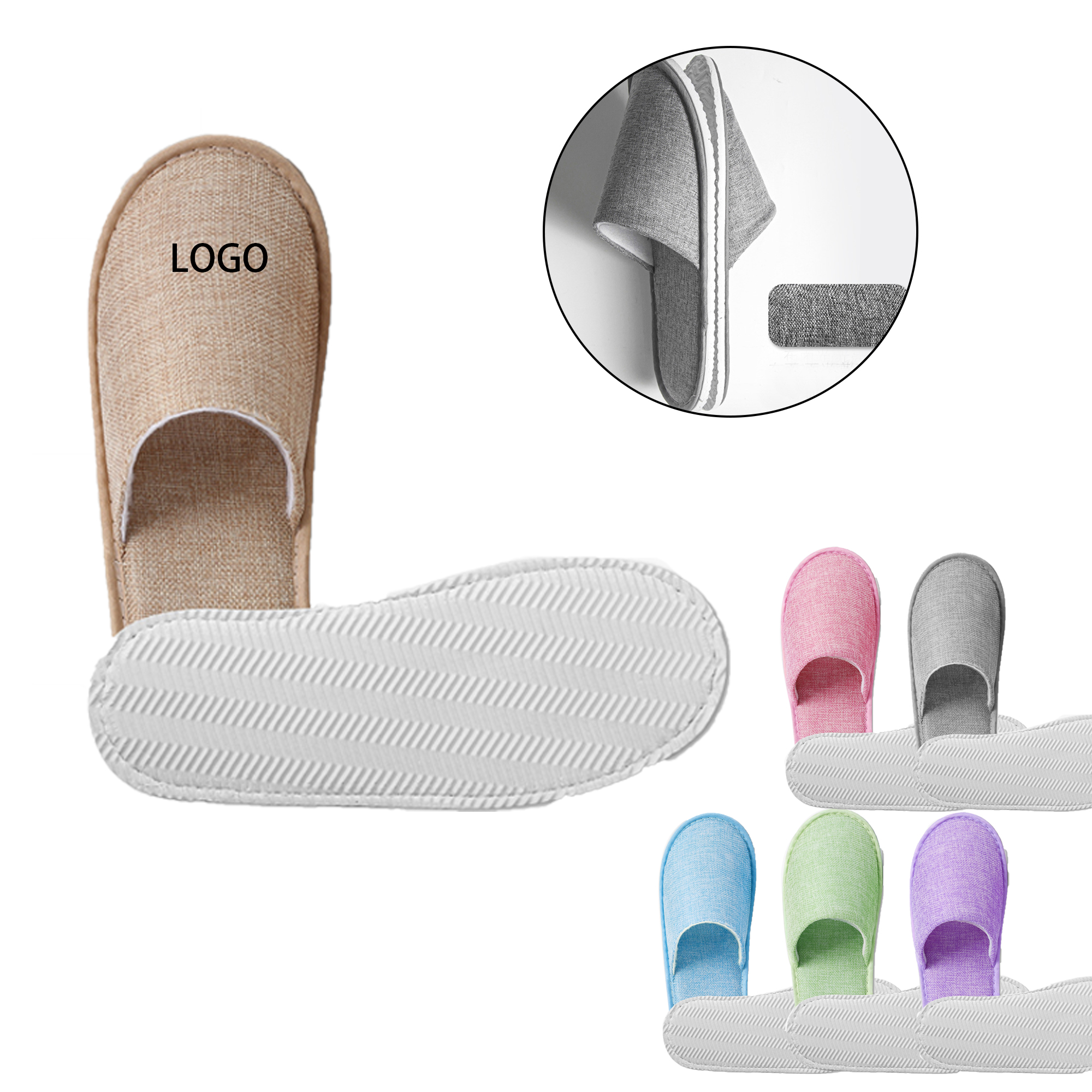 MOQ:100pcs Premium Hotel Slippers 2