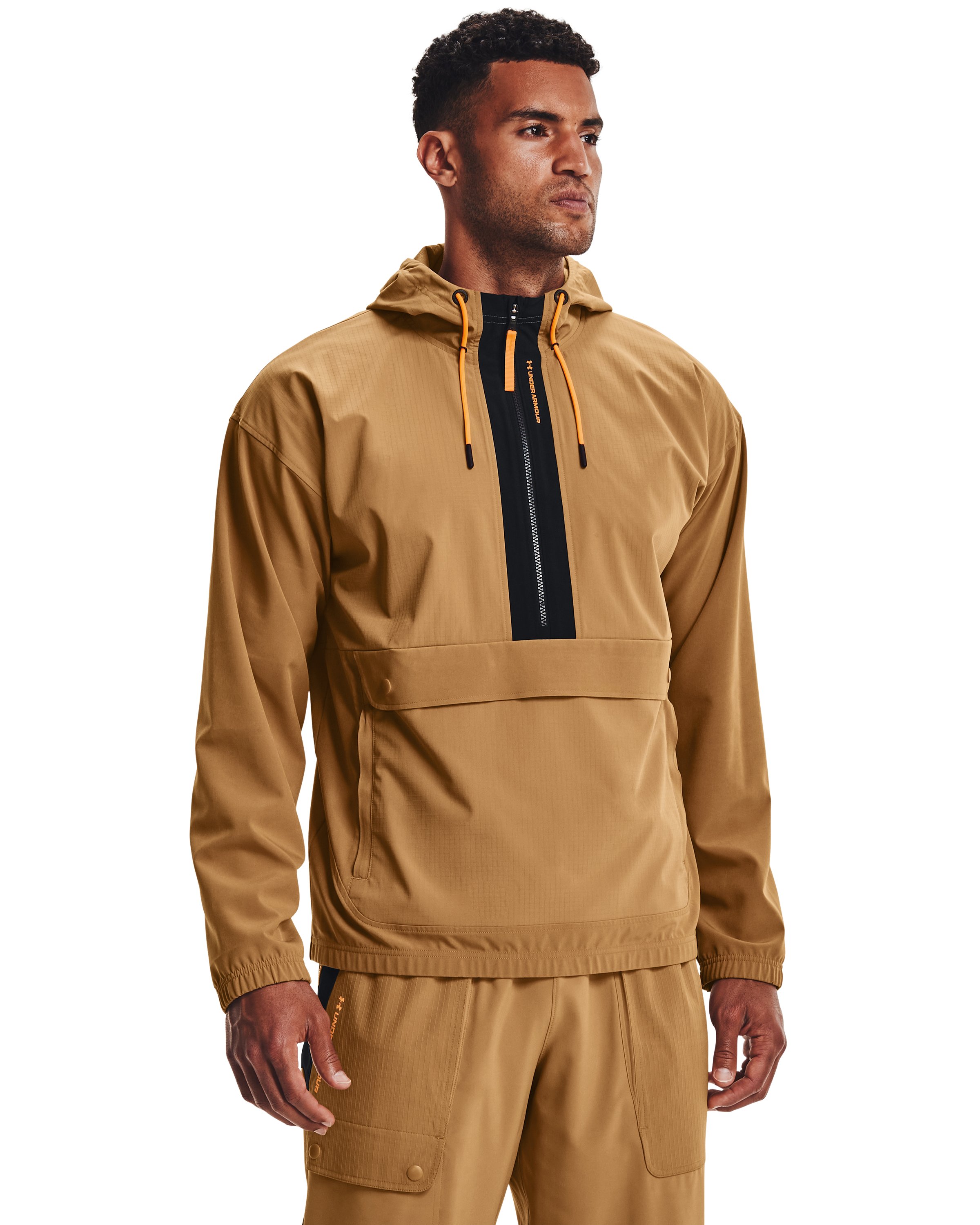 UA RUSH Woven Men's Hooded Popover 5