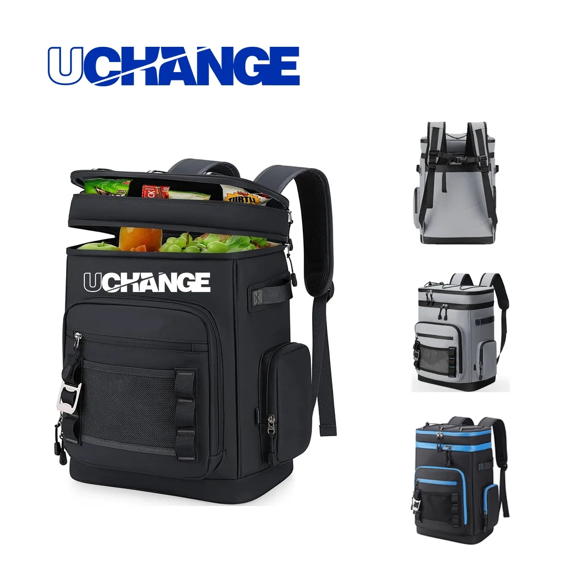 Insulated Cooler Backpack With Leakproof Liner 2