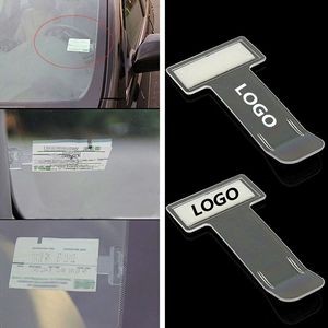 Car Parking Ticket Clip With Soft Foam Sticker 25