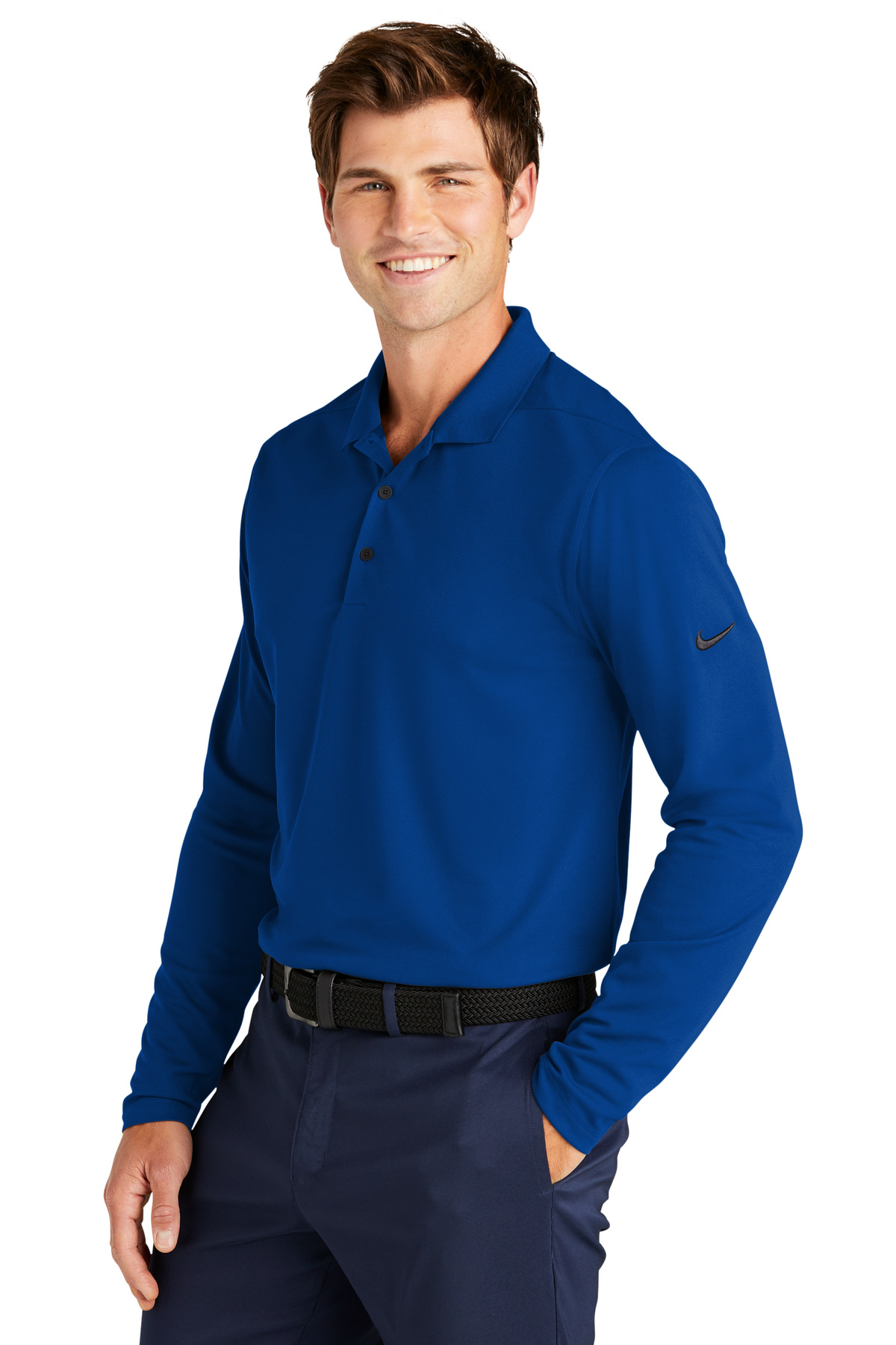 Nike Dri-FIT Micro Pique 2.0 Long Sleeve Polo NKDC2104 47