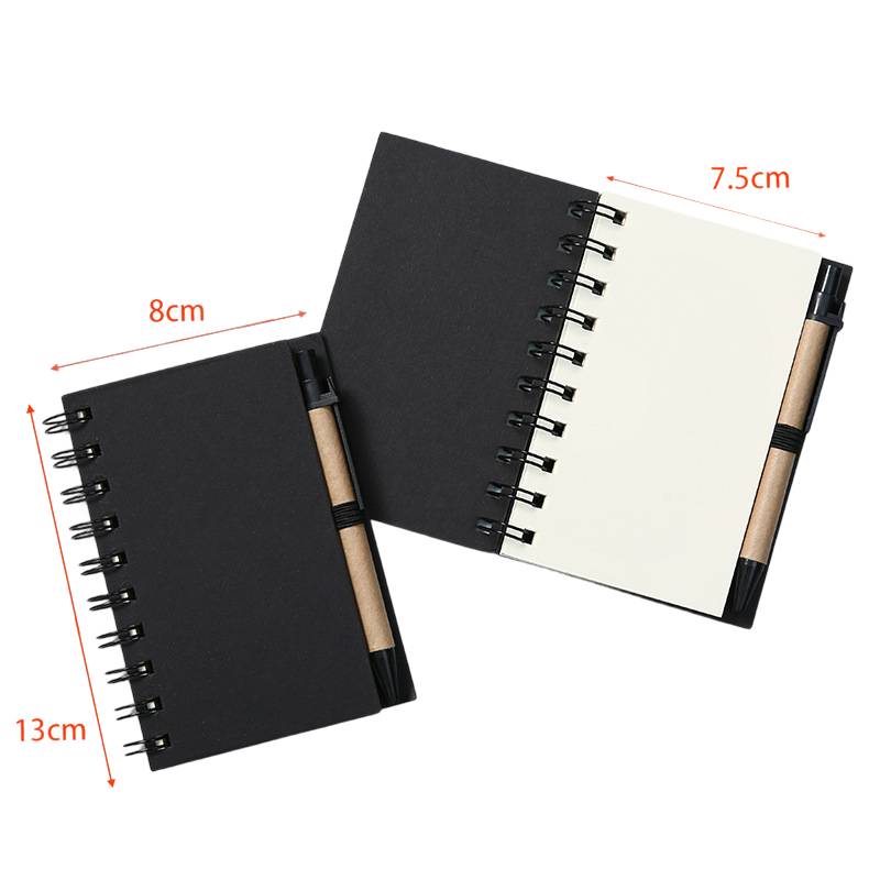 Spiral Notebook W/ Pens 3