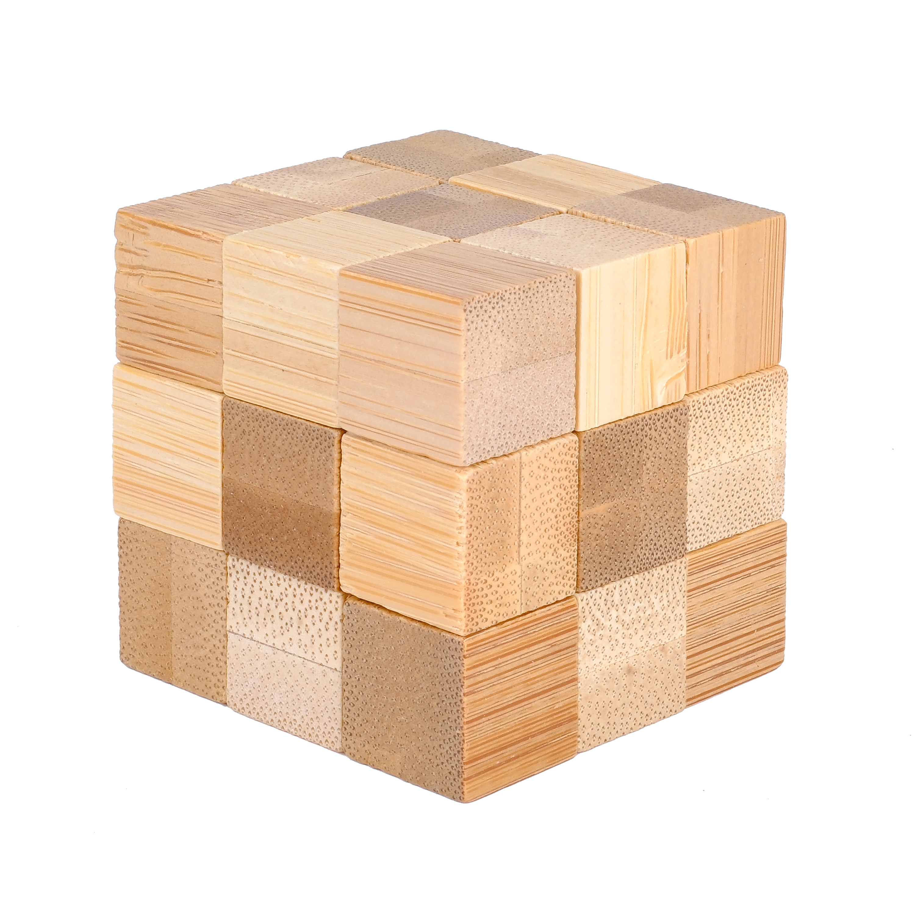 Bamboo Brainteaser Puzzle Set 4